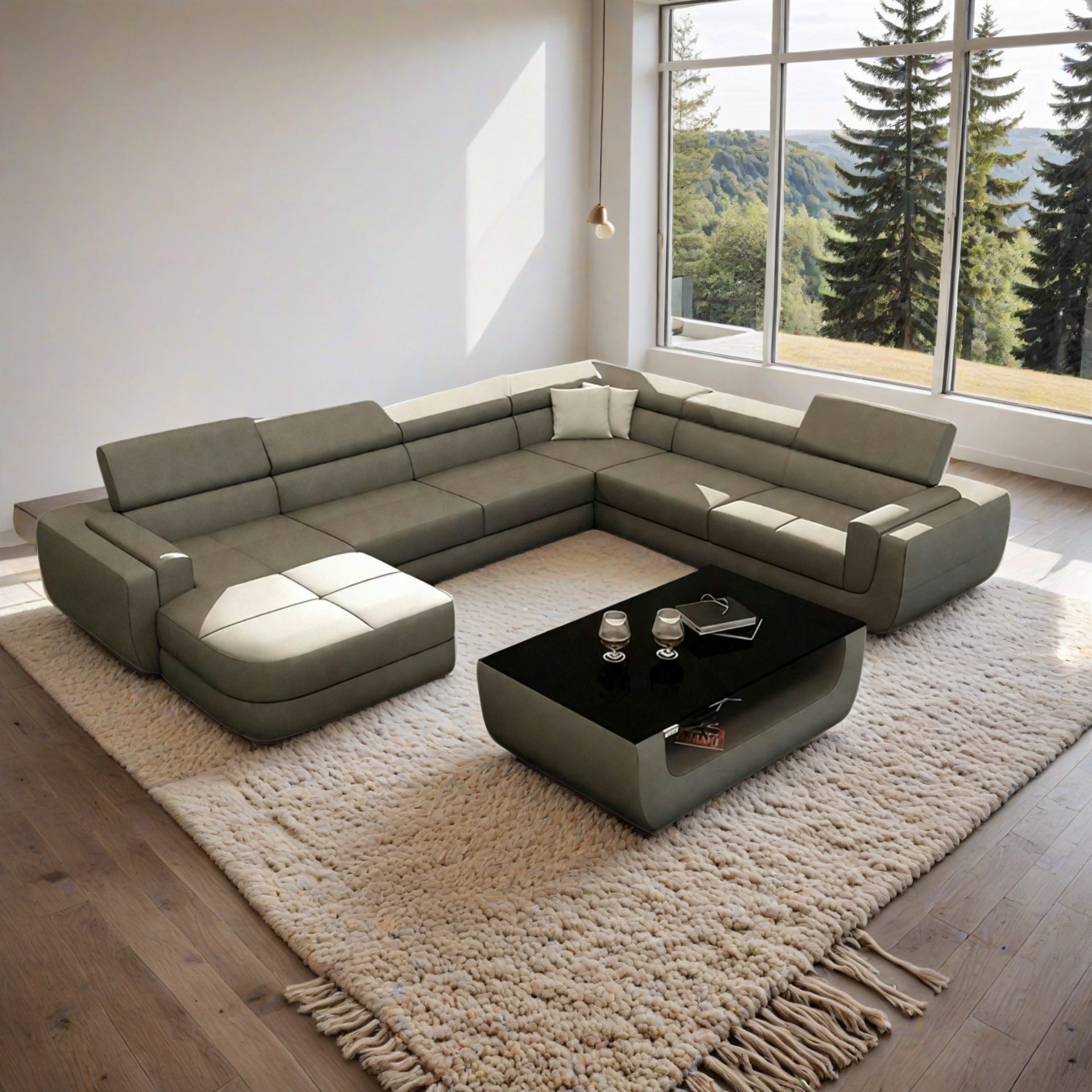 Sofa Montpellier - Wohnlandschaft U-form