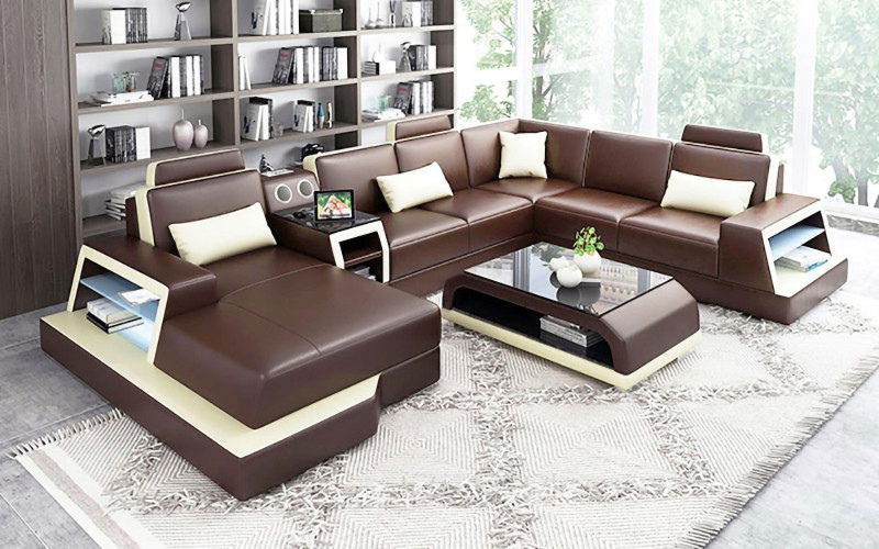 Sofa  Bern - Wohnlandschaft U-form