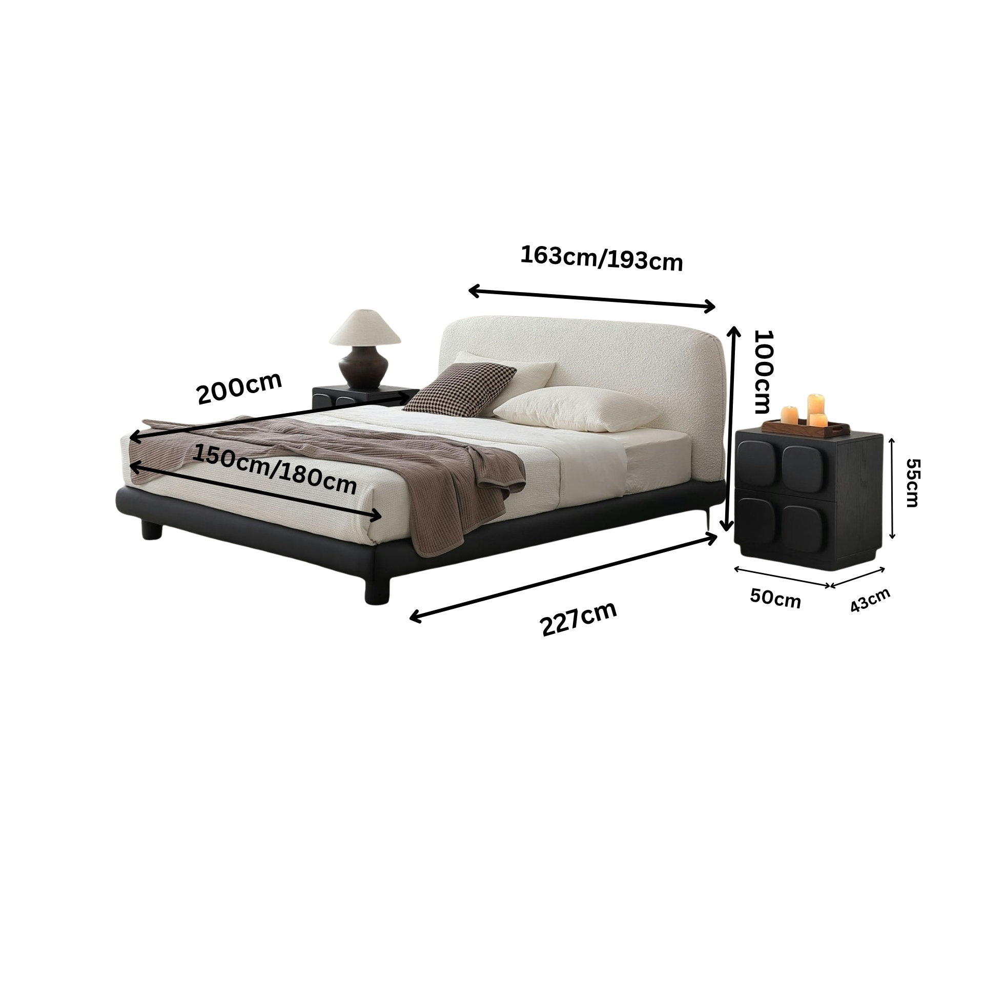 Doppelbett Lunivale Harbor