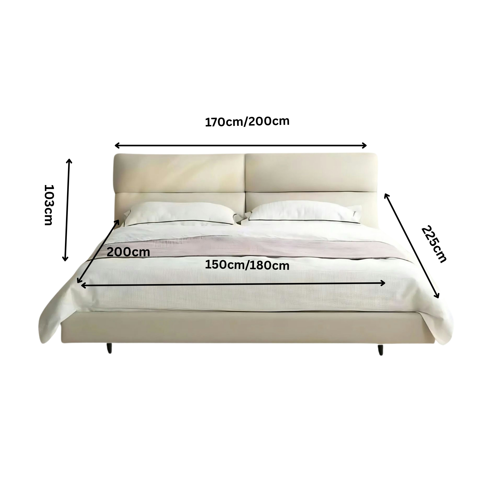 Doppelbett Toul Tompoung 