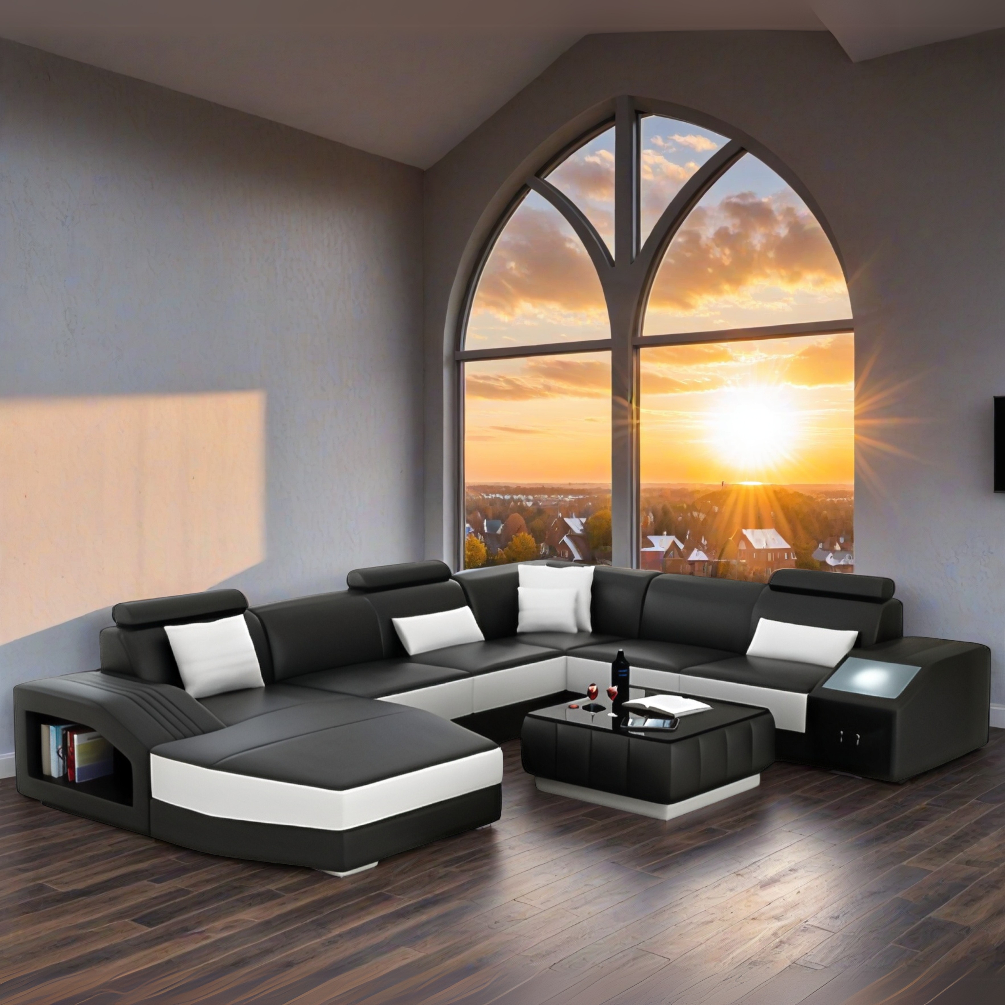 Sofa Kobe - Wohnlandschaft U-form