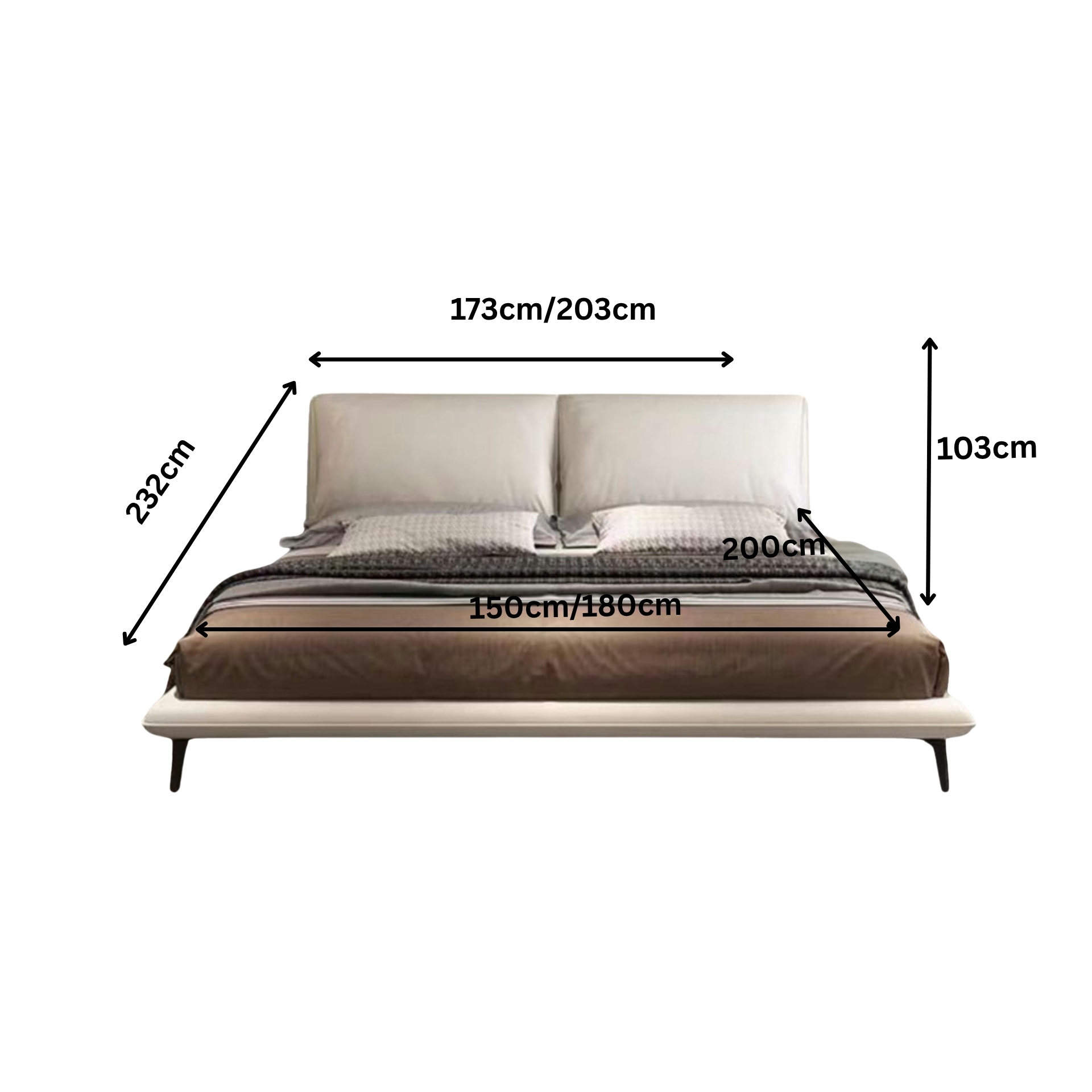 Doppelbett Dalvia