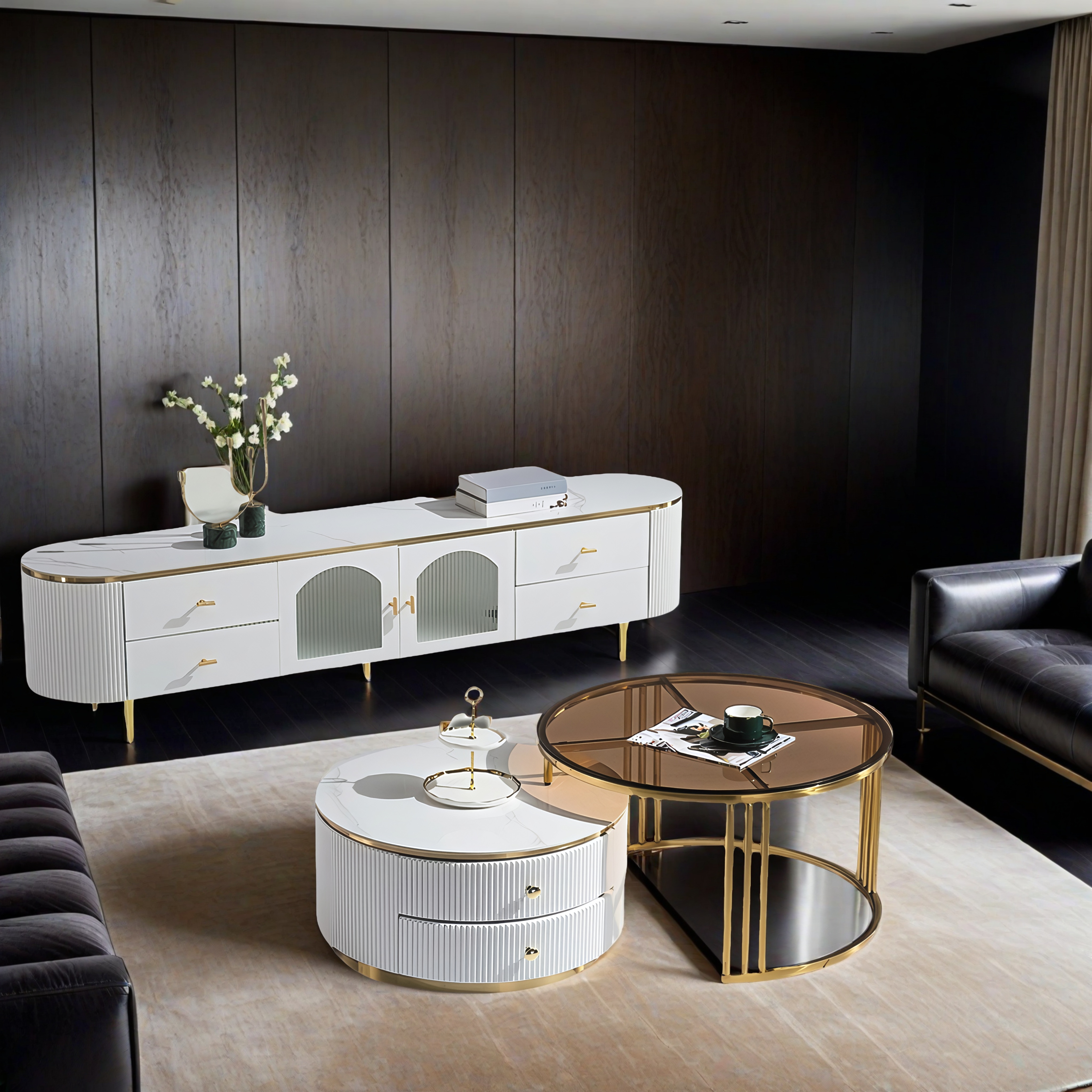 Designer Couchtisch und TV Board Haldensleben