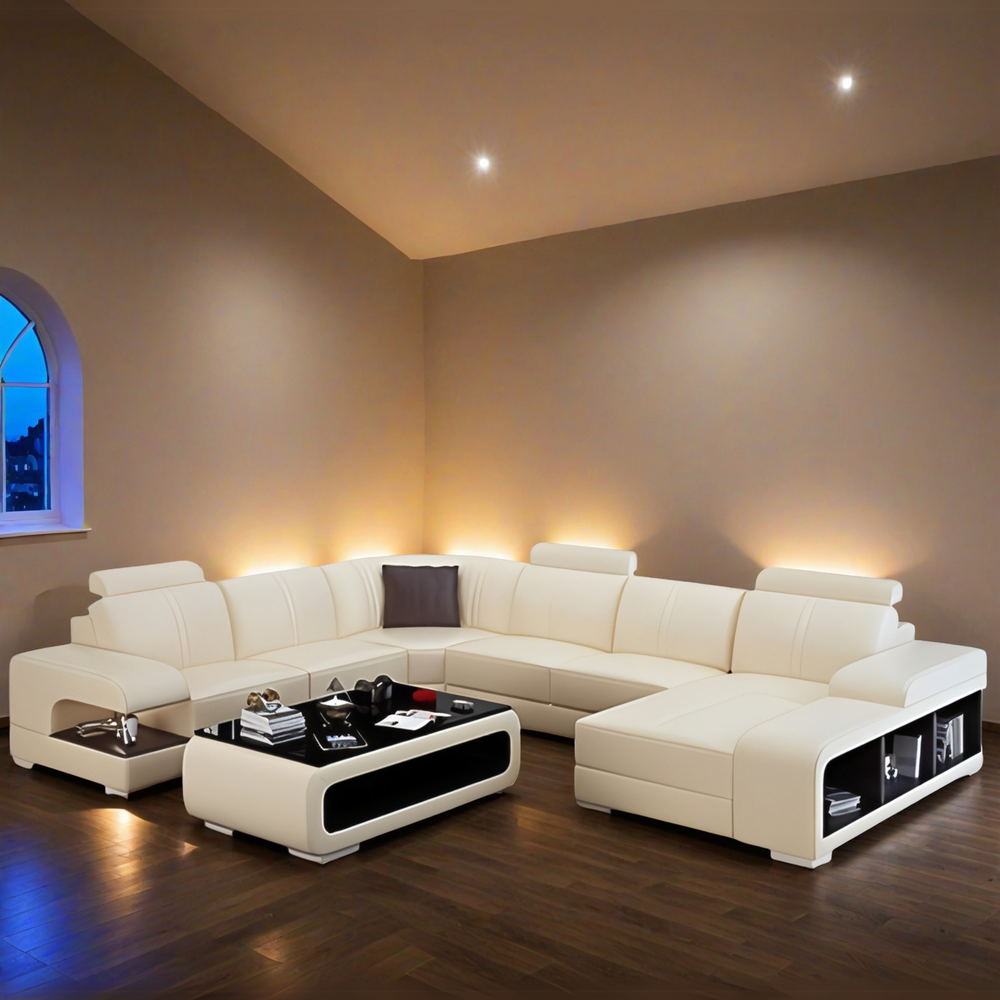 Sofa Aalborg -  Wohnlandschaft U-form