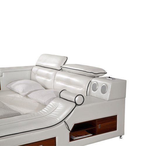 Doppelbett Grau Sevara