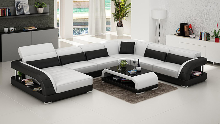 Sofa Dessau - Wohnlandschaft U-form