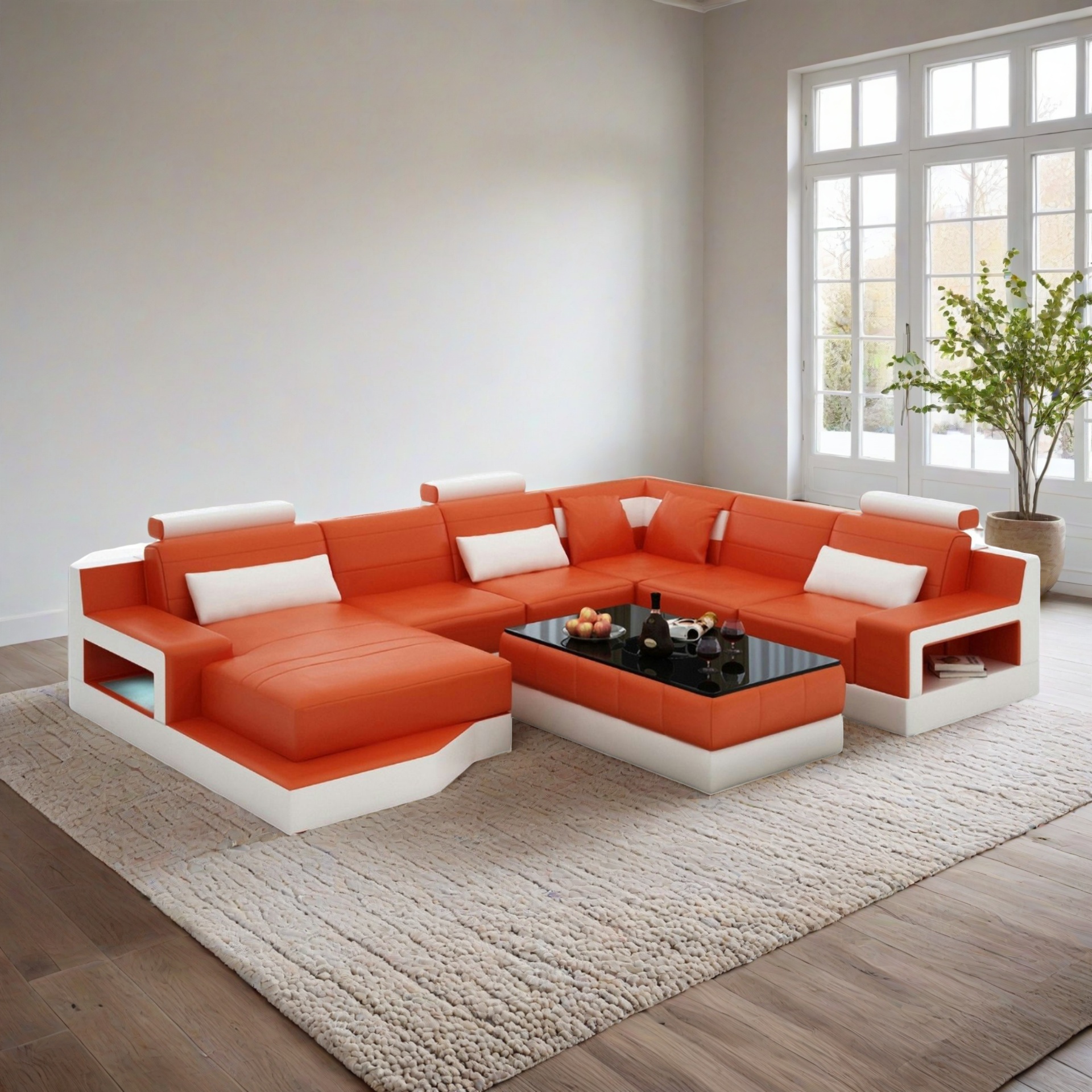 Sofa Tokyo - Wohnlandschaft U-Form 
