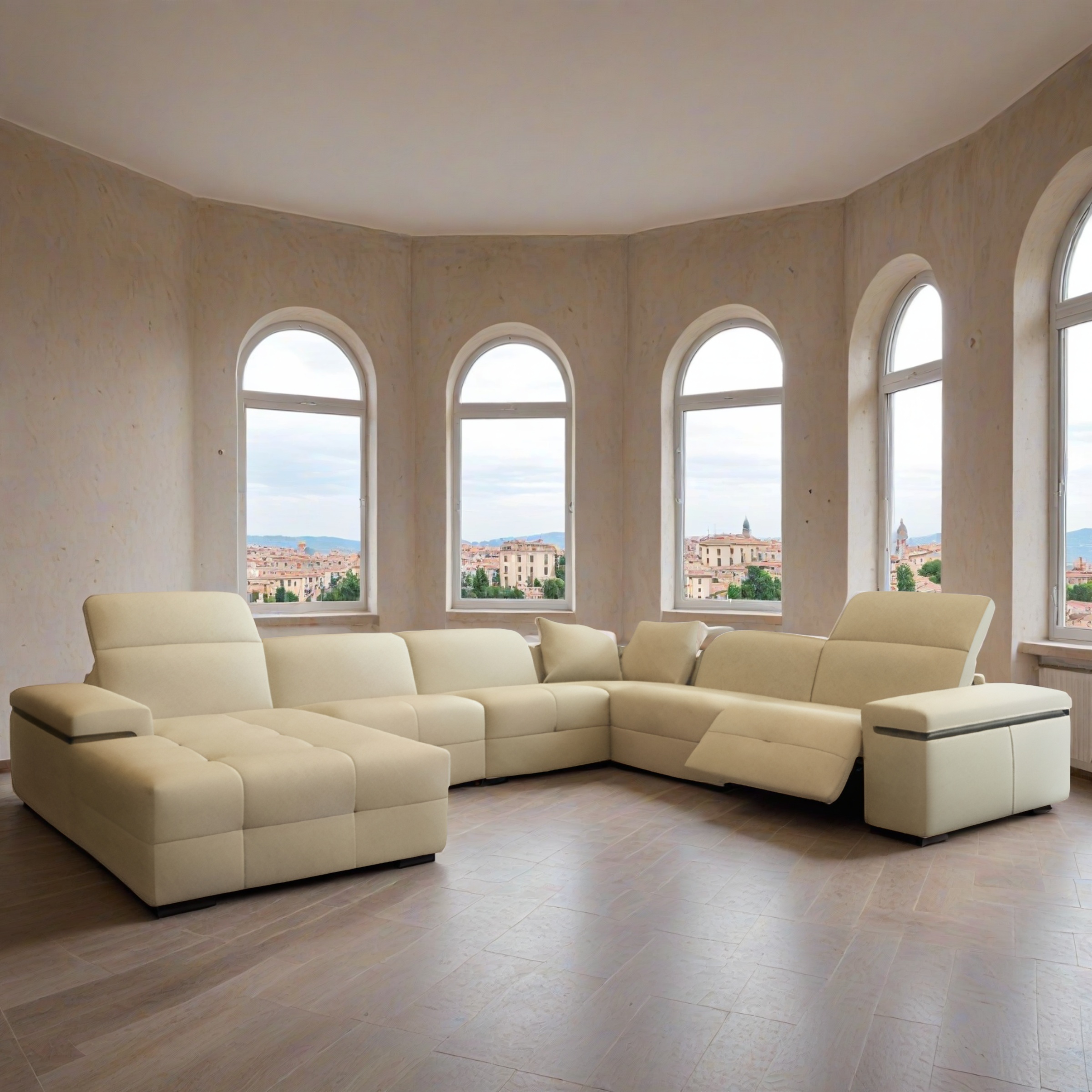 Sofa  Ochsenfurt - Wohnlandschaft U-form