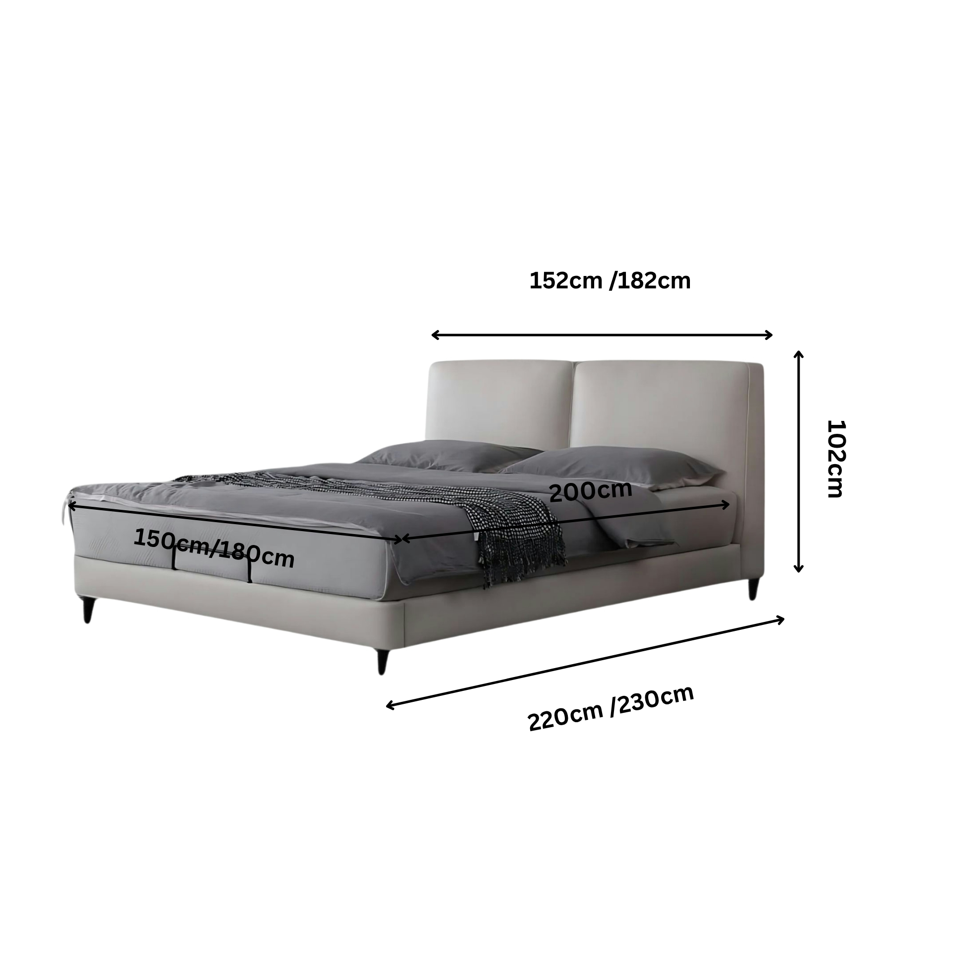 Doppelbett Banan