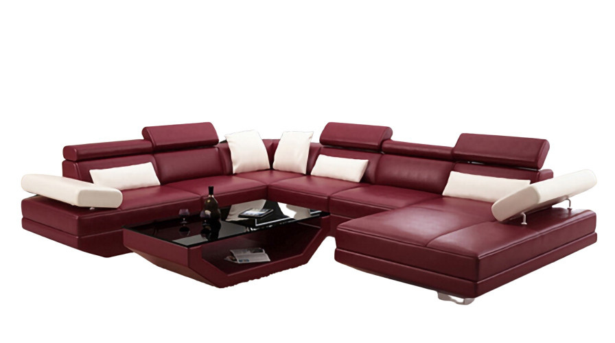 Sofa Erfurt - Wohnlandschaft U-form