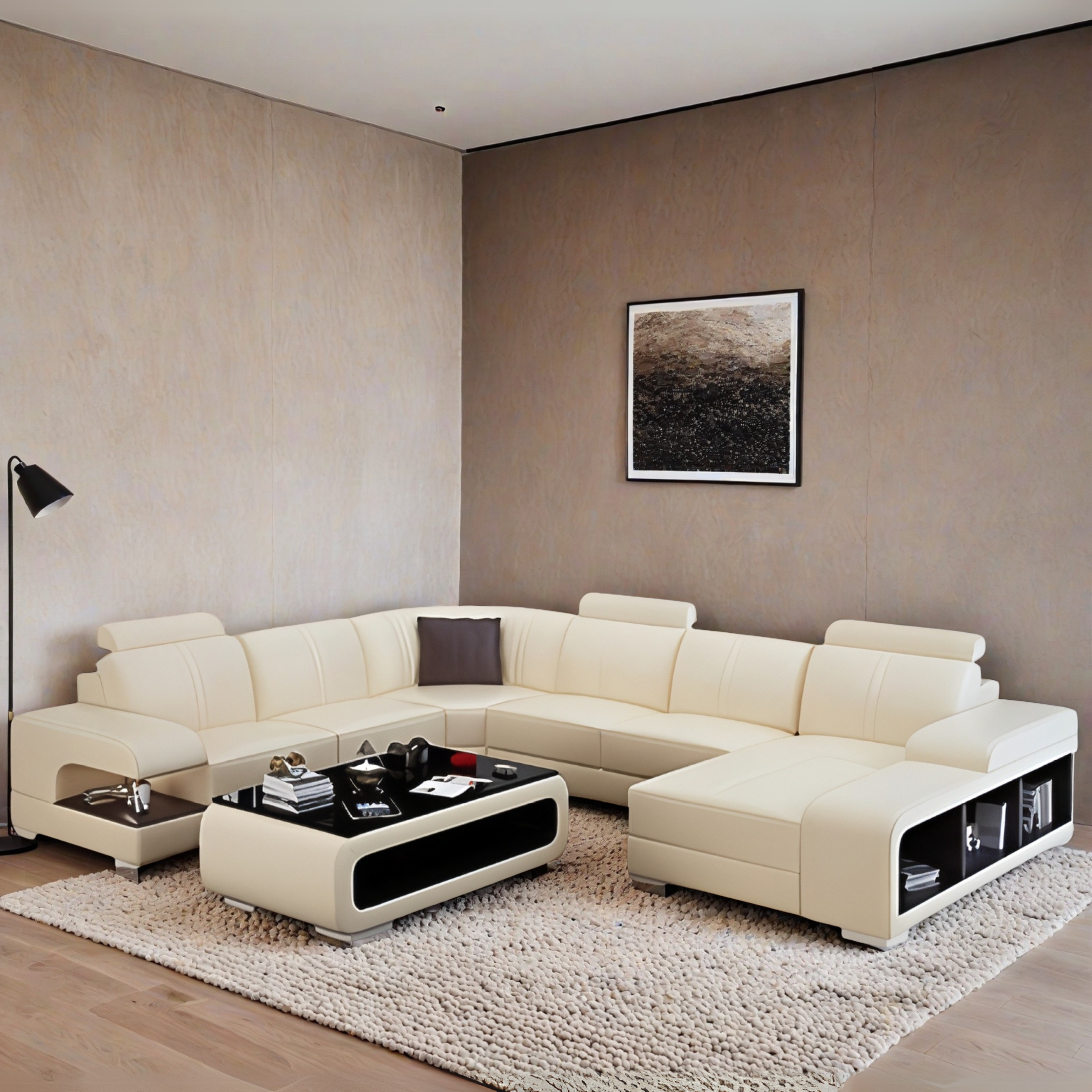 Sofa Aalborg -  Wohnlandschaft U-form