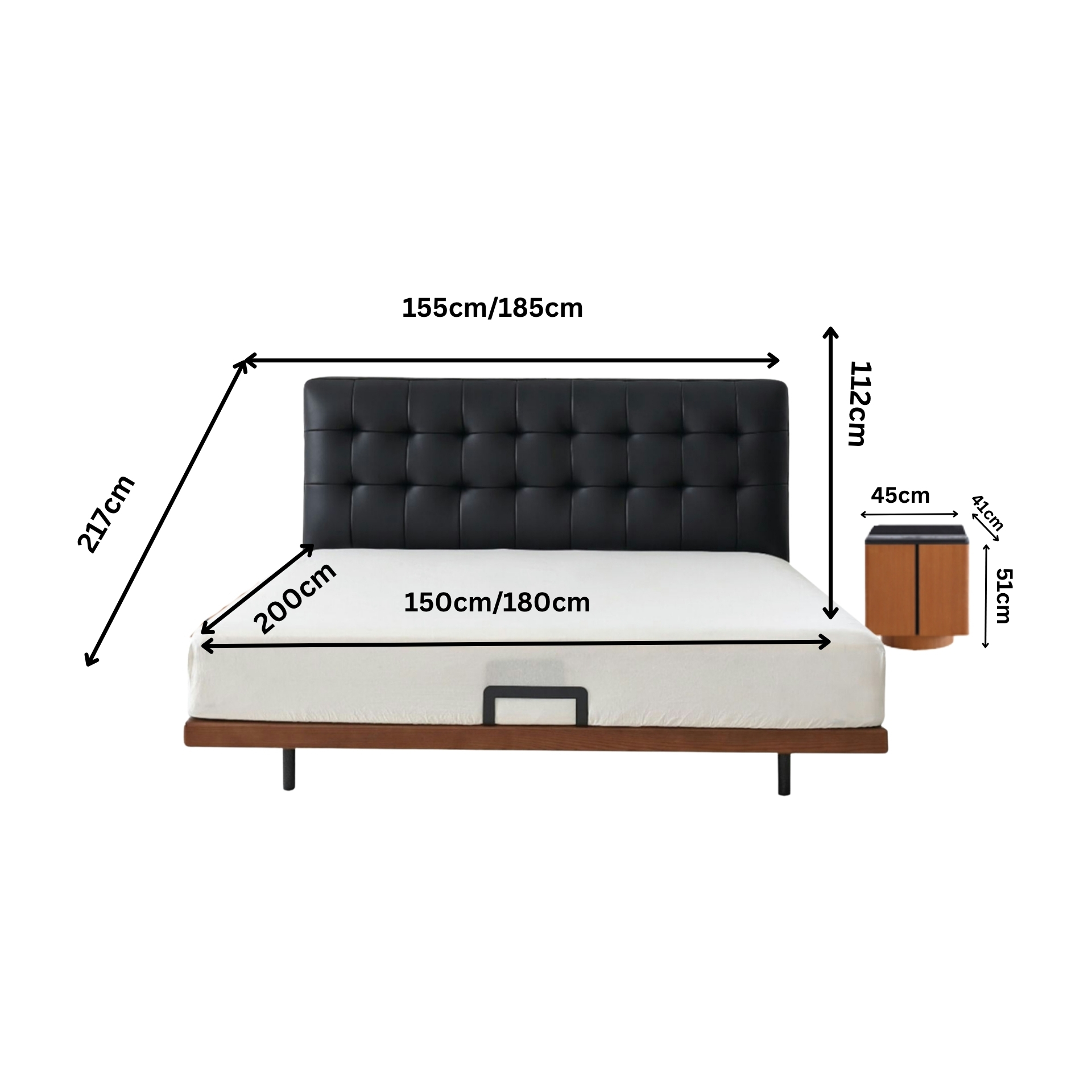 Doppelbett Orvithar Fjord