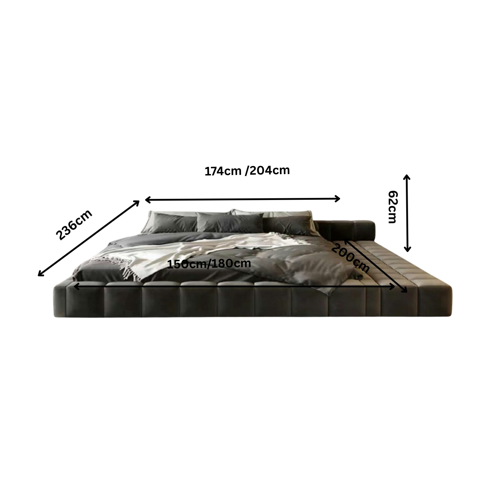 Doppelbett Ovania