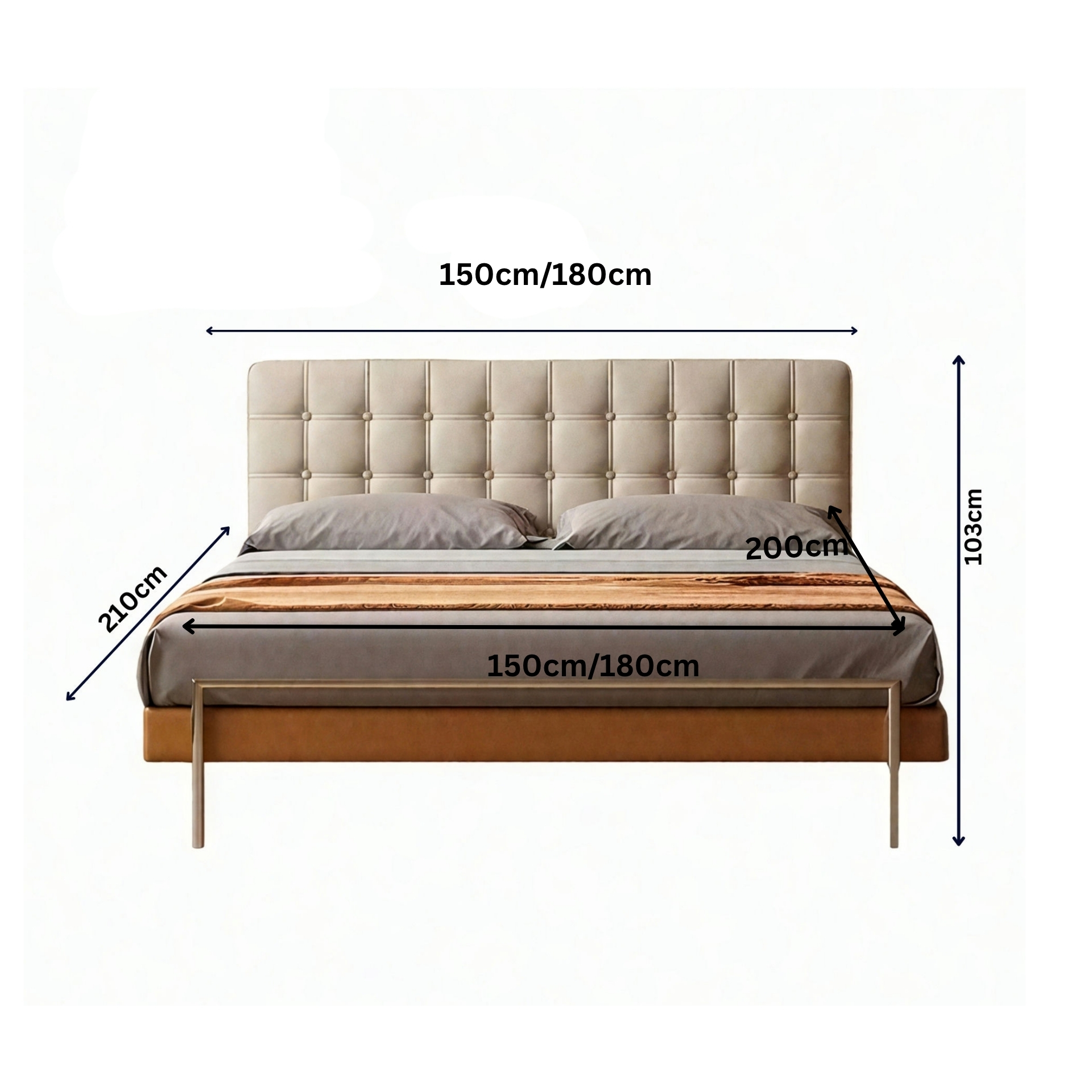 Doppelbett Zylera