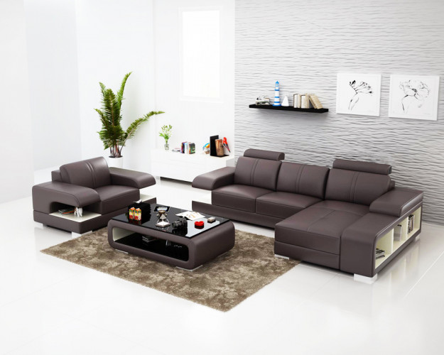Sofa Aalborg - L-Form + Sessel