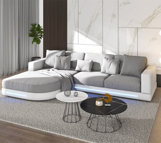Sofa mit LED Turku 