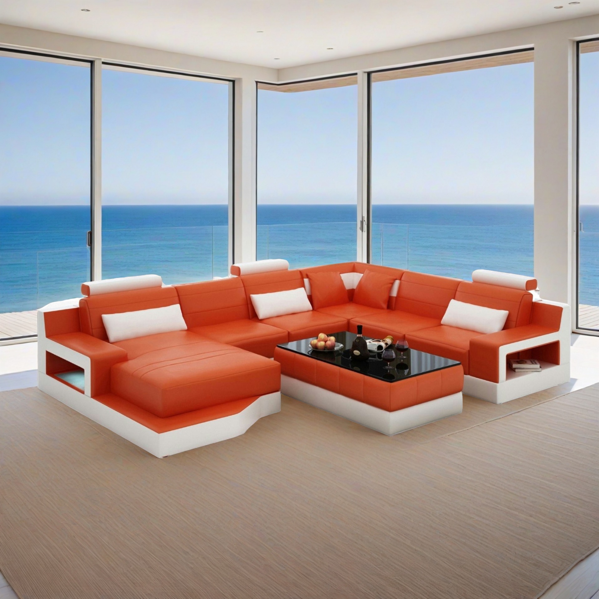 Sofa Tokyo - Wohnlandschaft U-Form 