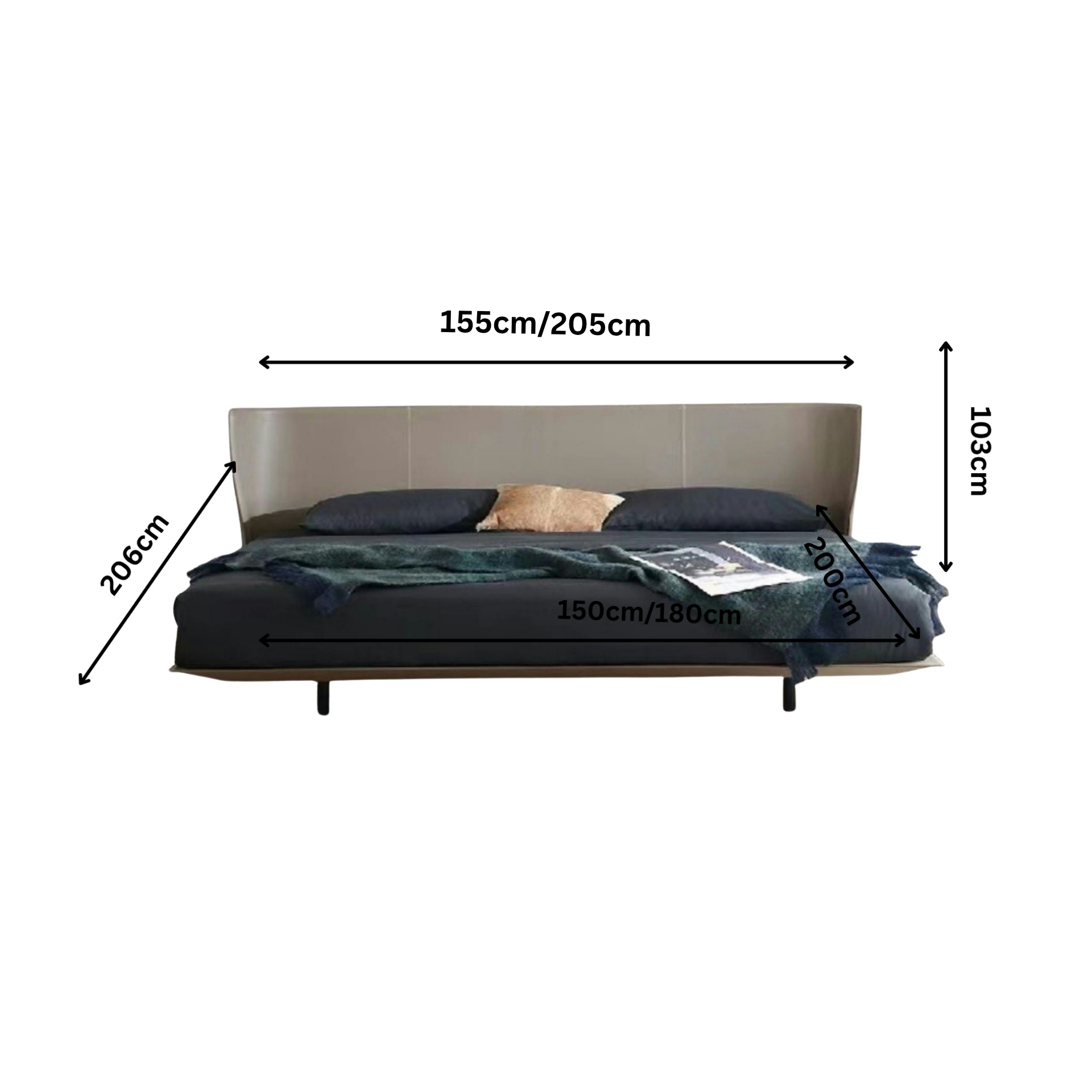 Doppelbett Fynara