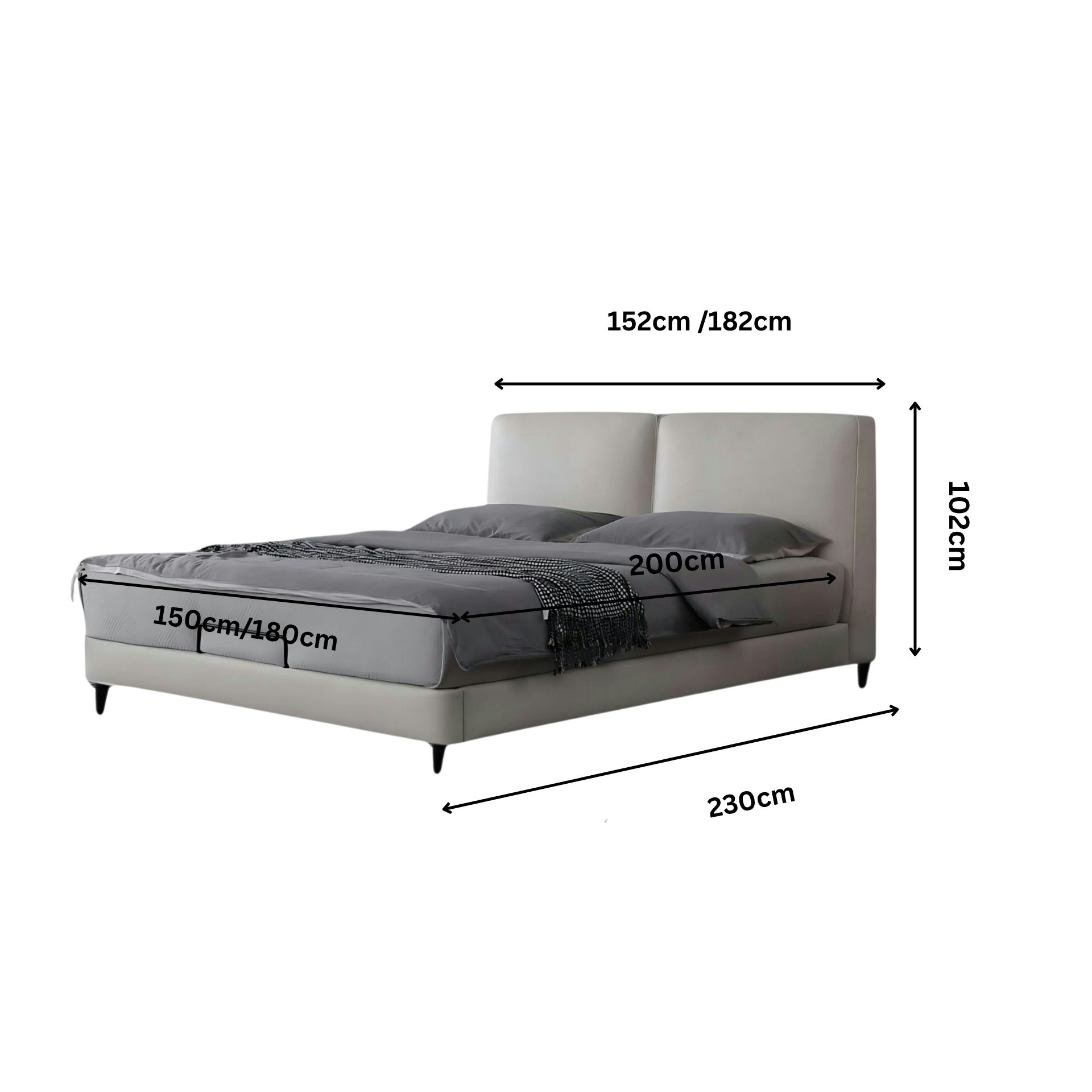 Doppelbett Banan