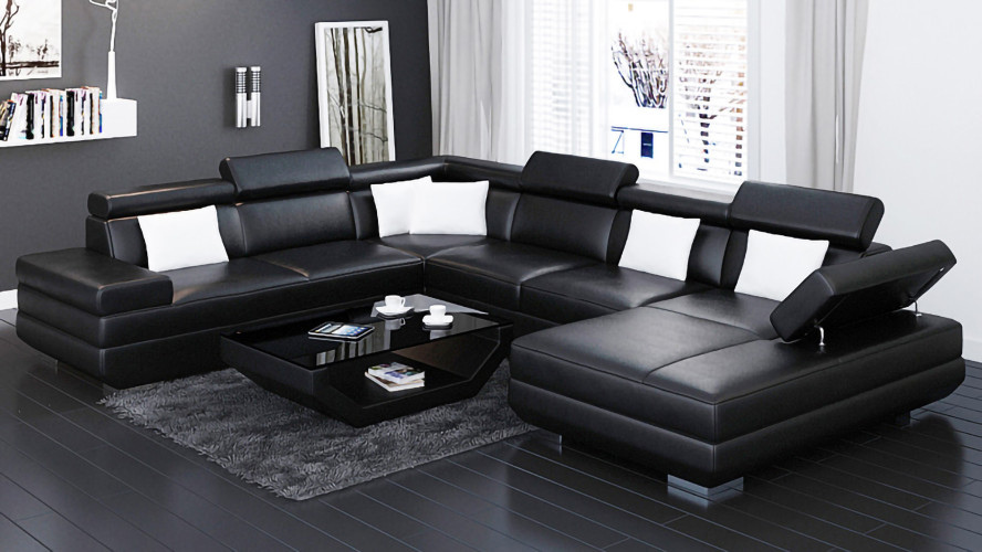 Sofa Erfurt - Wohnlandschaft U-form