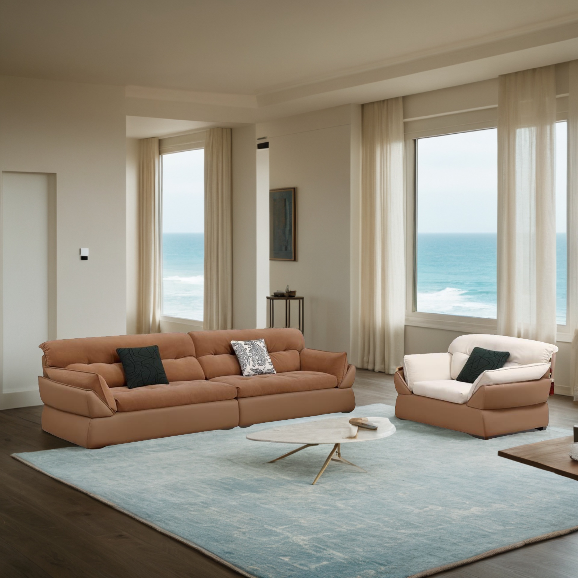 Sofa Vorin + Sessel