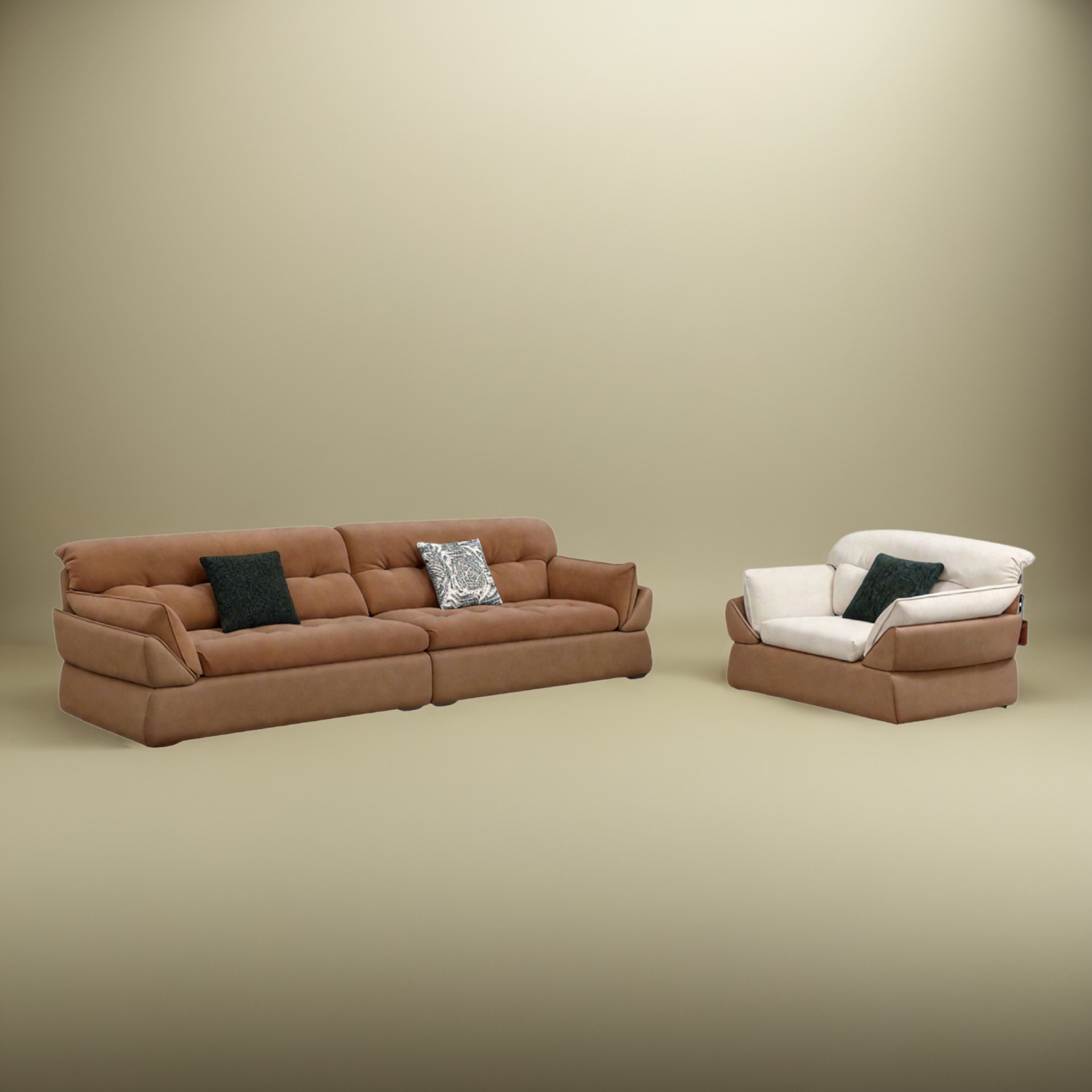 Sofa Vorin + Sessel