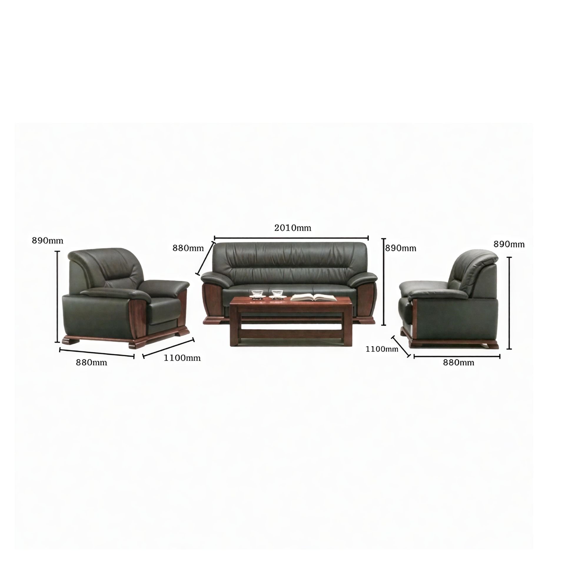 Sofa Nördlingen - 3er Sofa