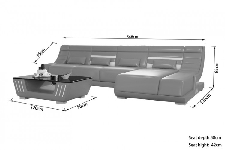 Sofa Leipzig - L-Form