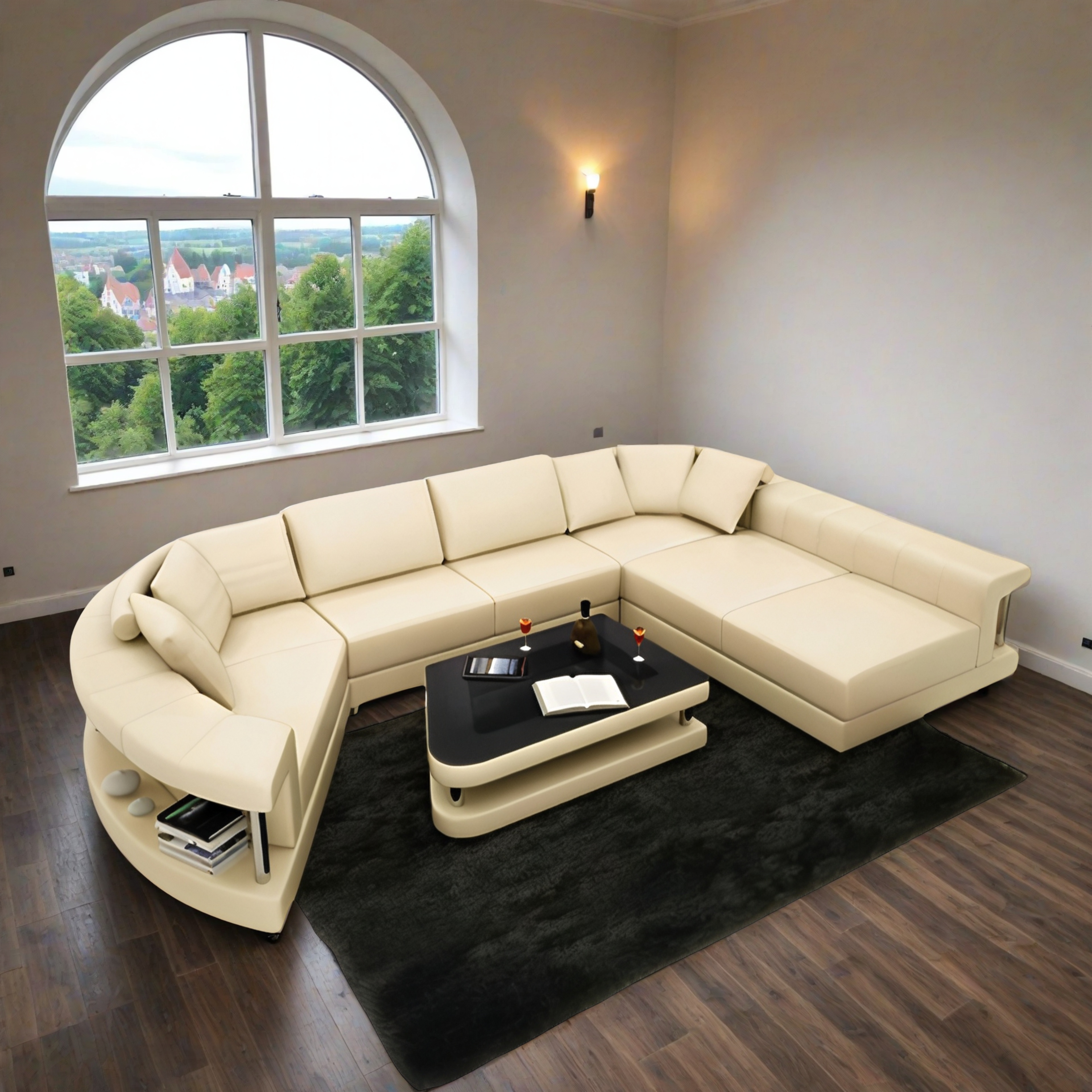 Sofa Schrobenhausen - Wohnlandschaft U-form