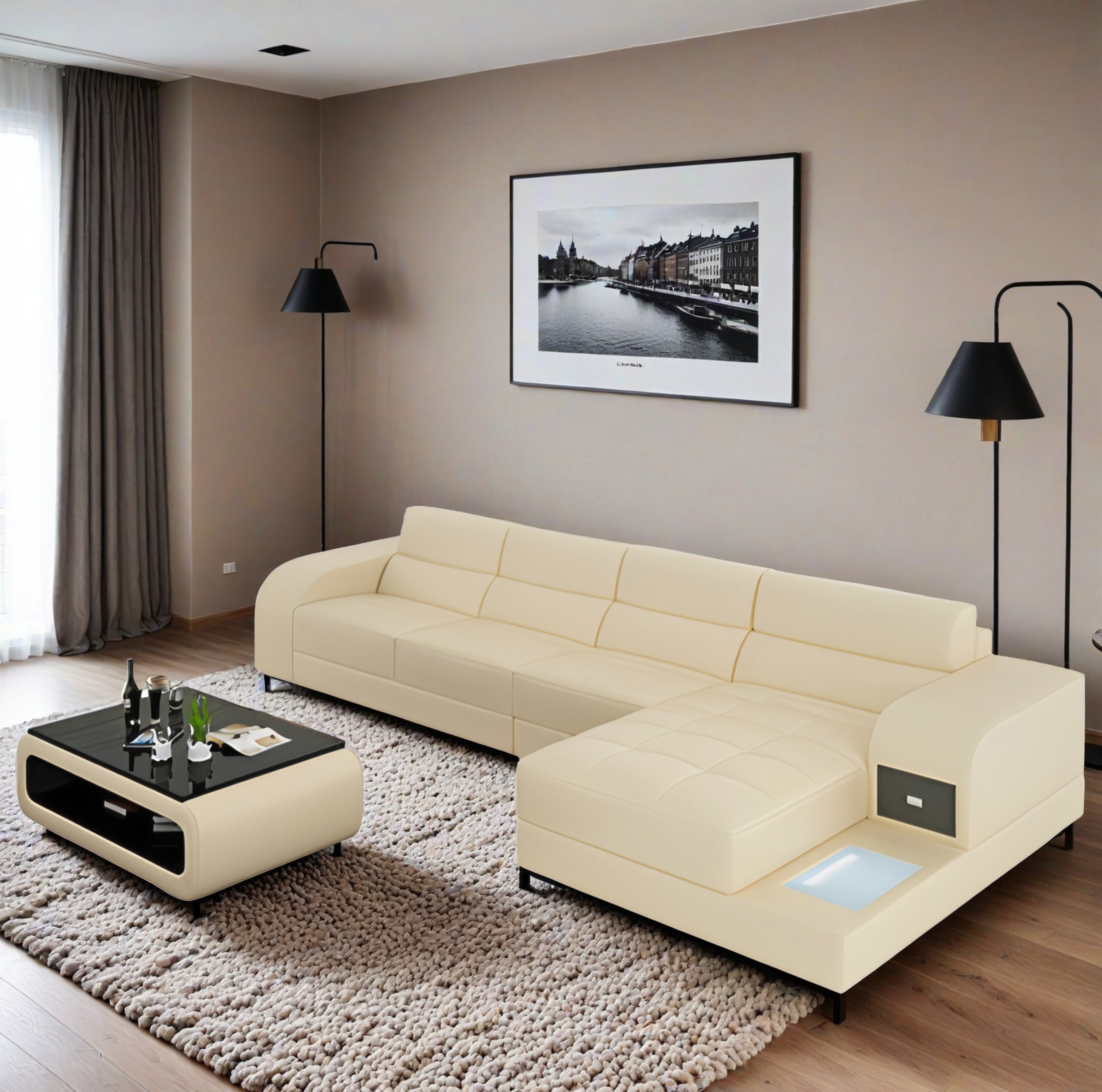  Sofa Vercelli - L-Form