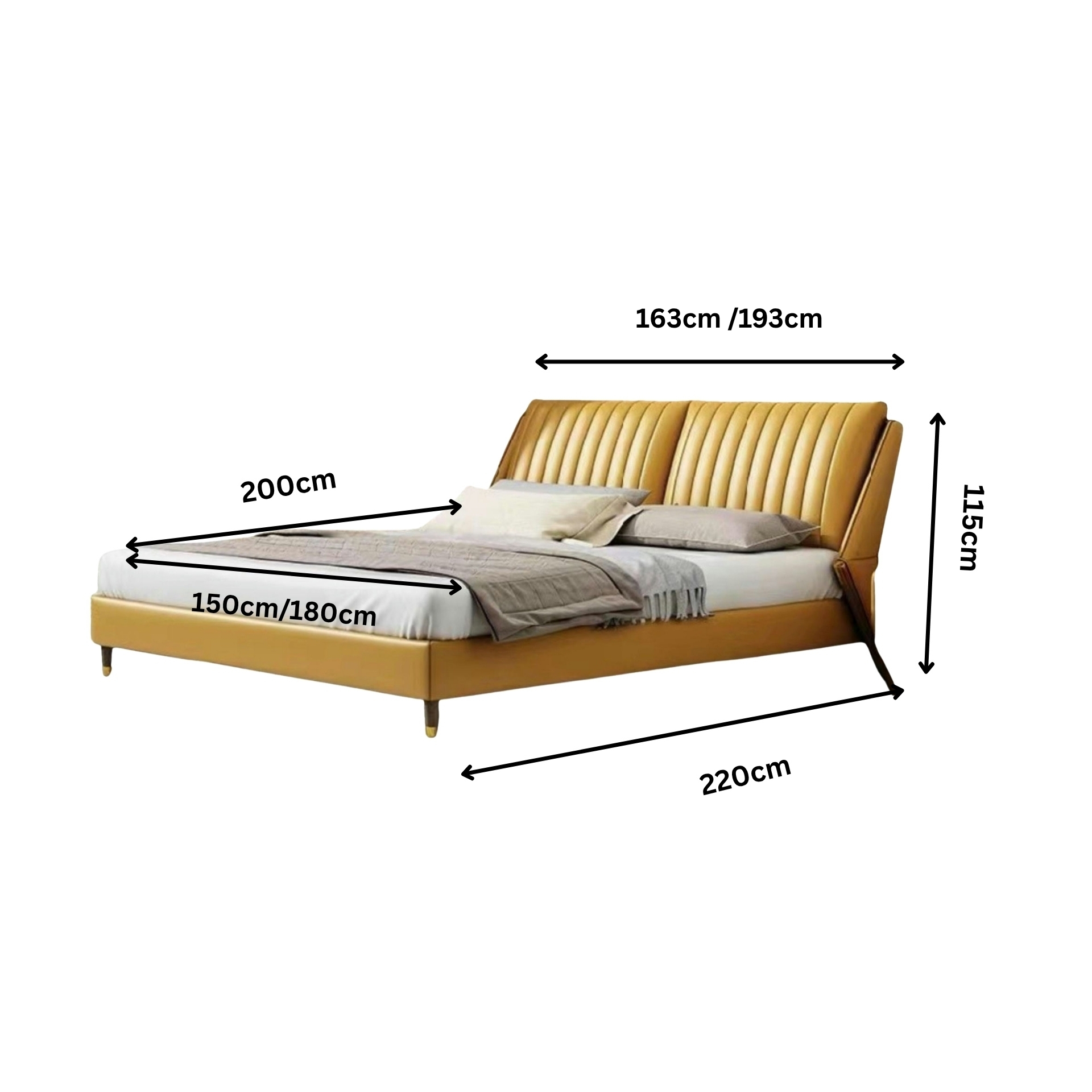Doppelbett Vynira