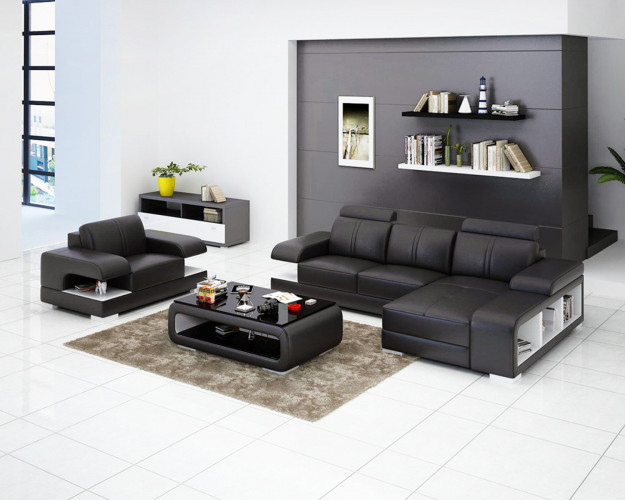 Sofa Aalborg - L-Form + Sessel