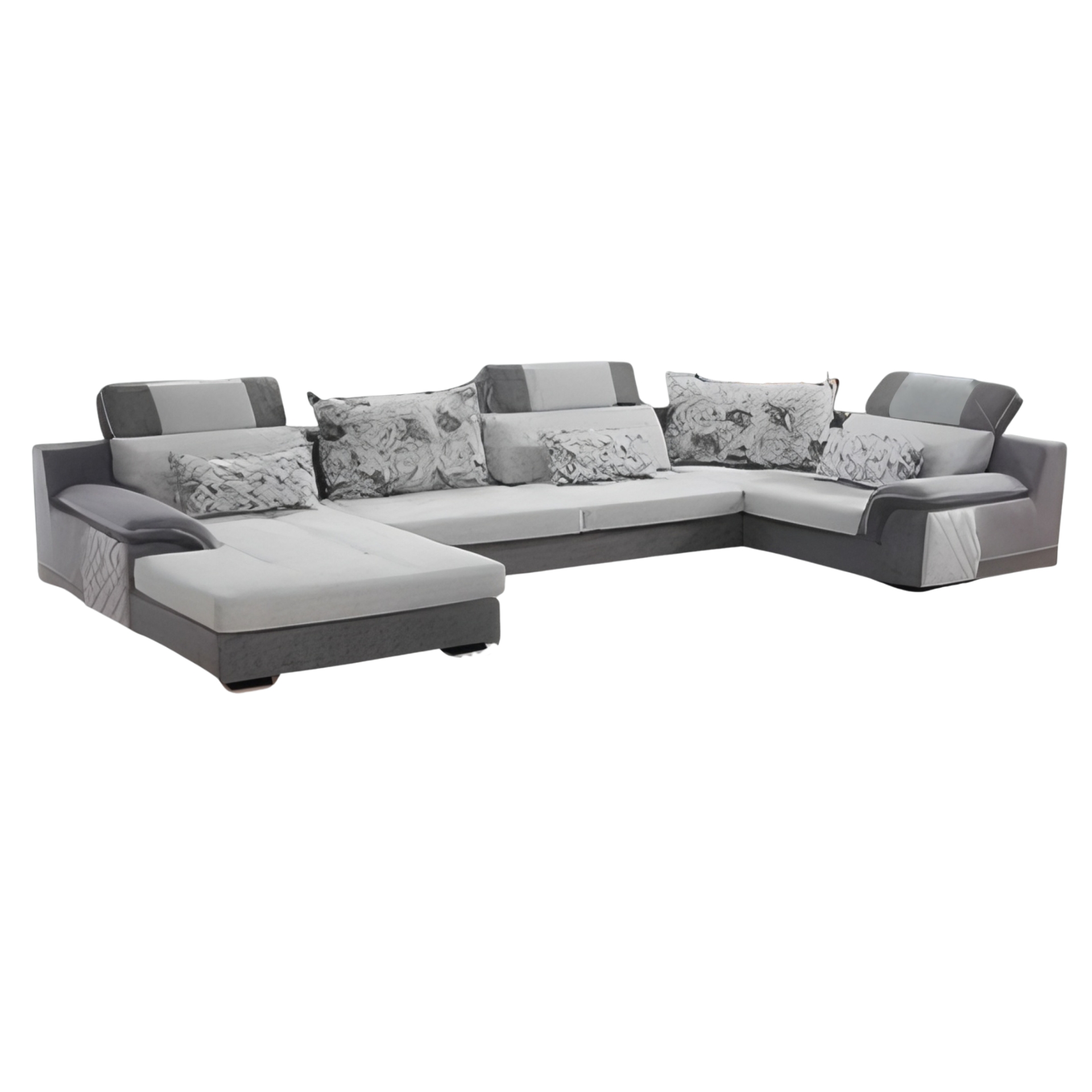 Wohnlandschaft Sofa U-Form Osaka 