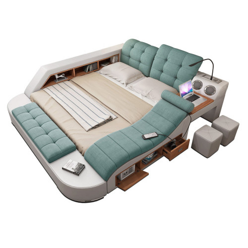 Doppelbett Grau Snowfall