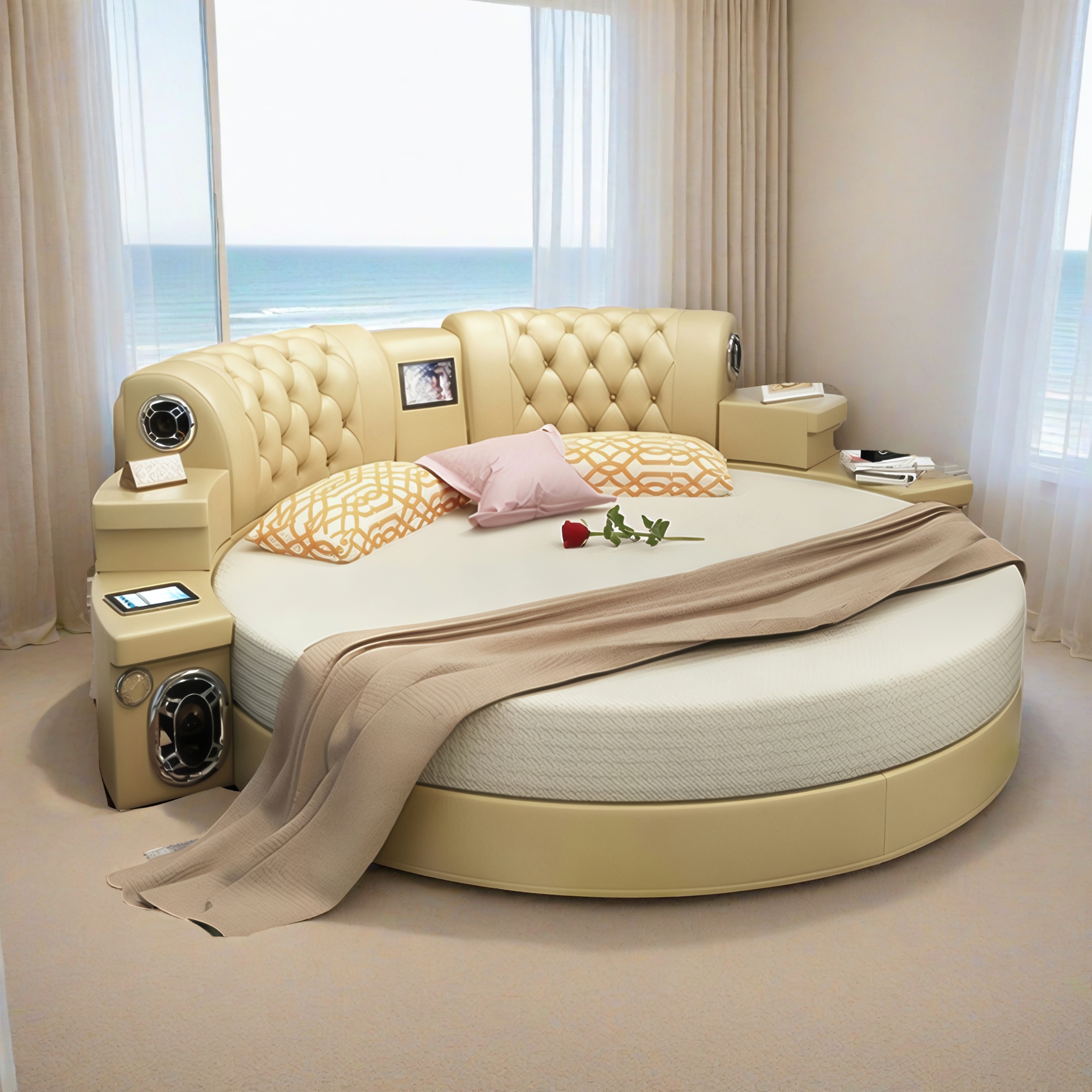  Doppel Rundes Bett  Pattaya