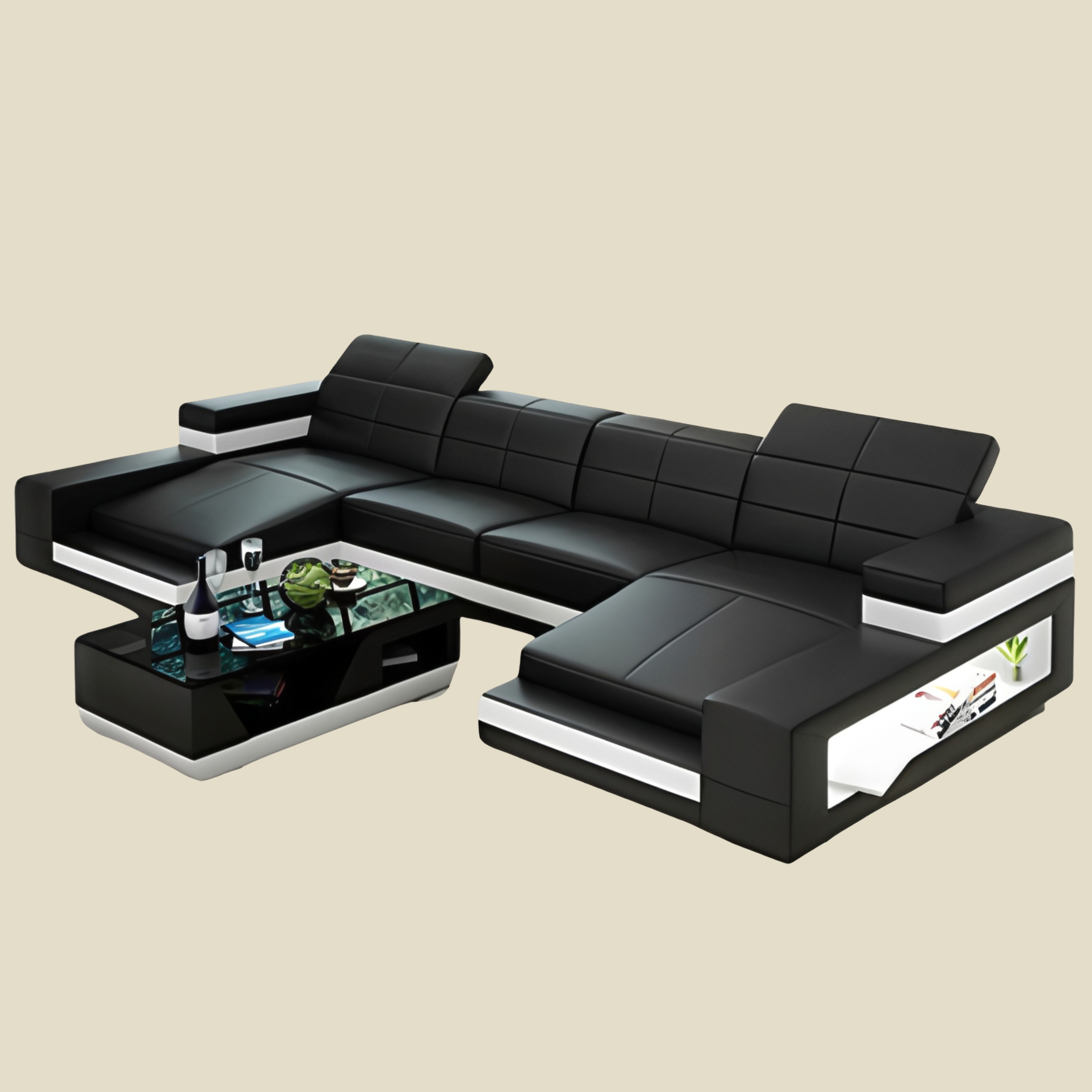 Sofa Vidigal -  Wohnlandschaft U-form