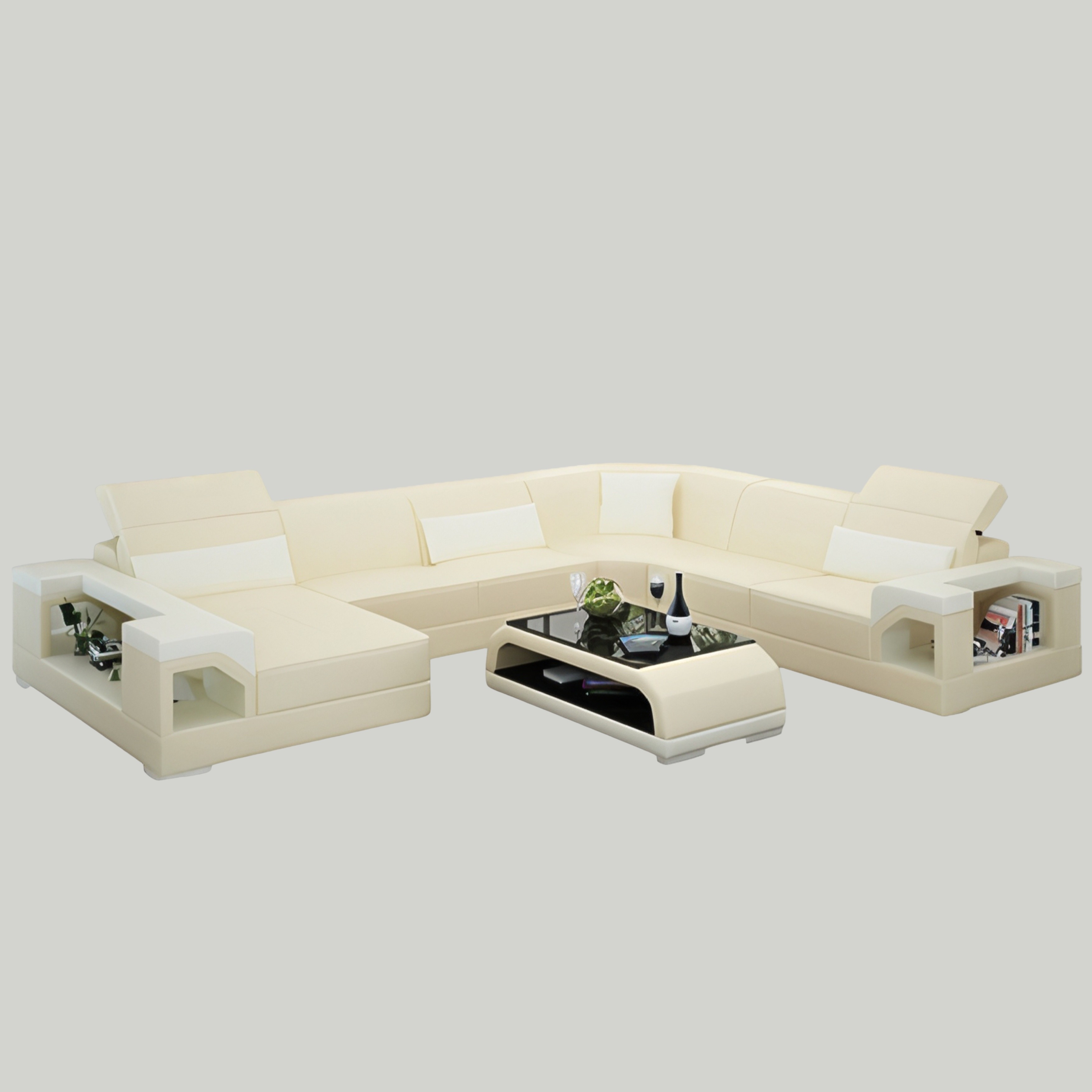 Sofa München - Wohnlandschaft U-form