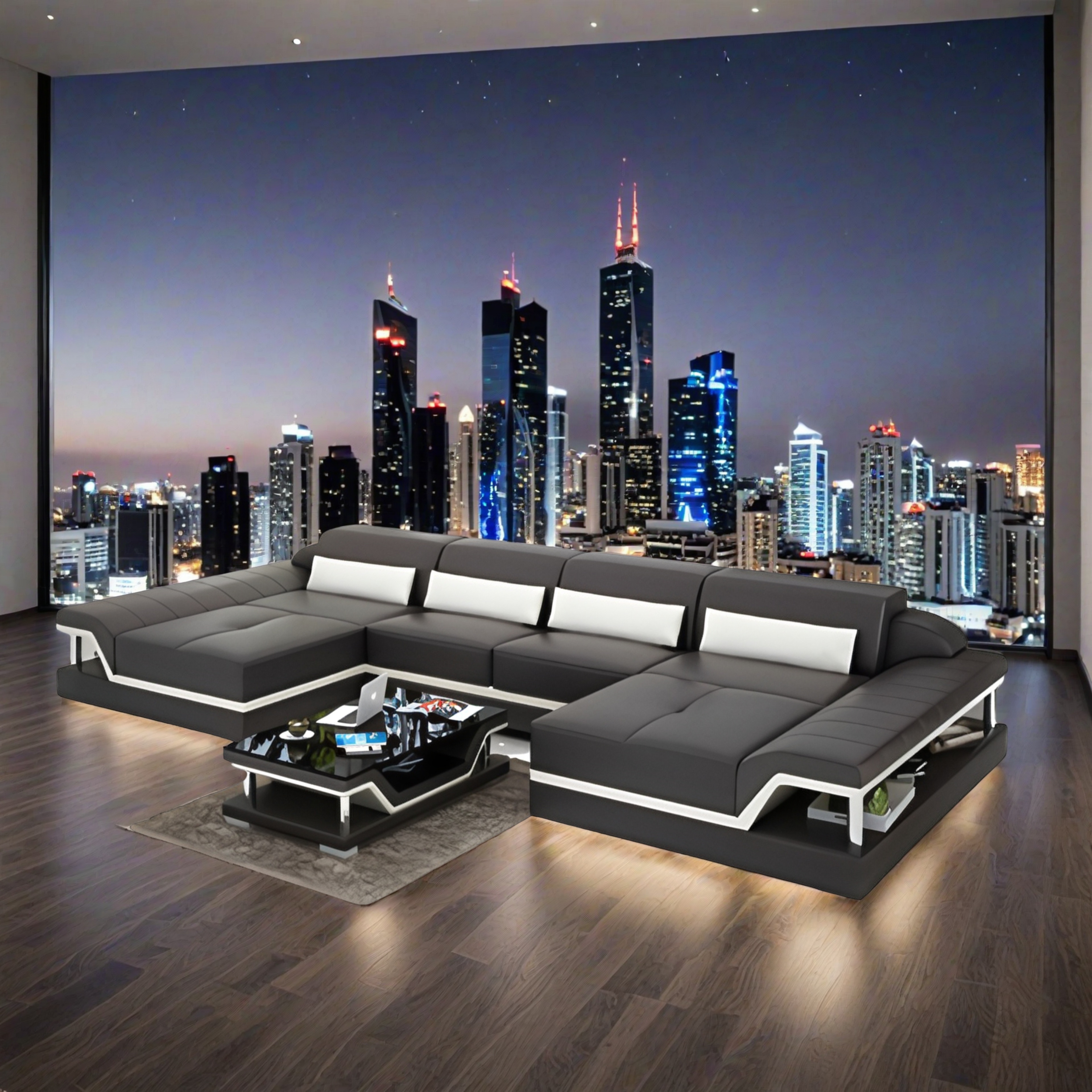 Wohnlandschaft U-Form Sofa Dresden