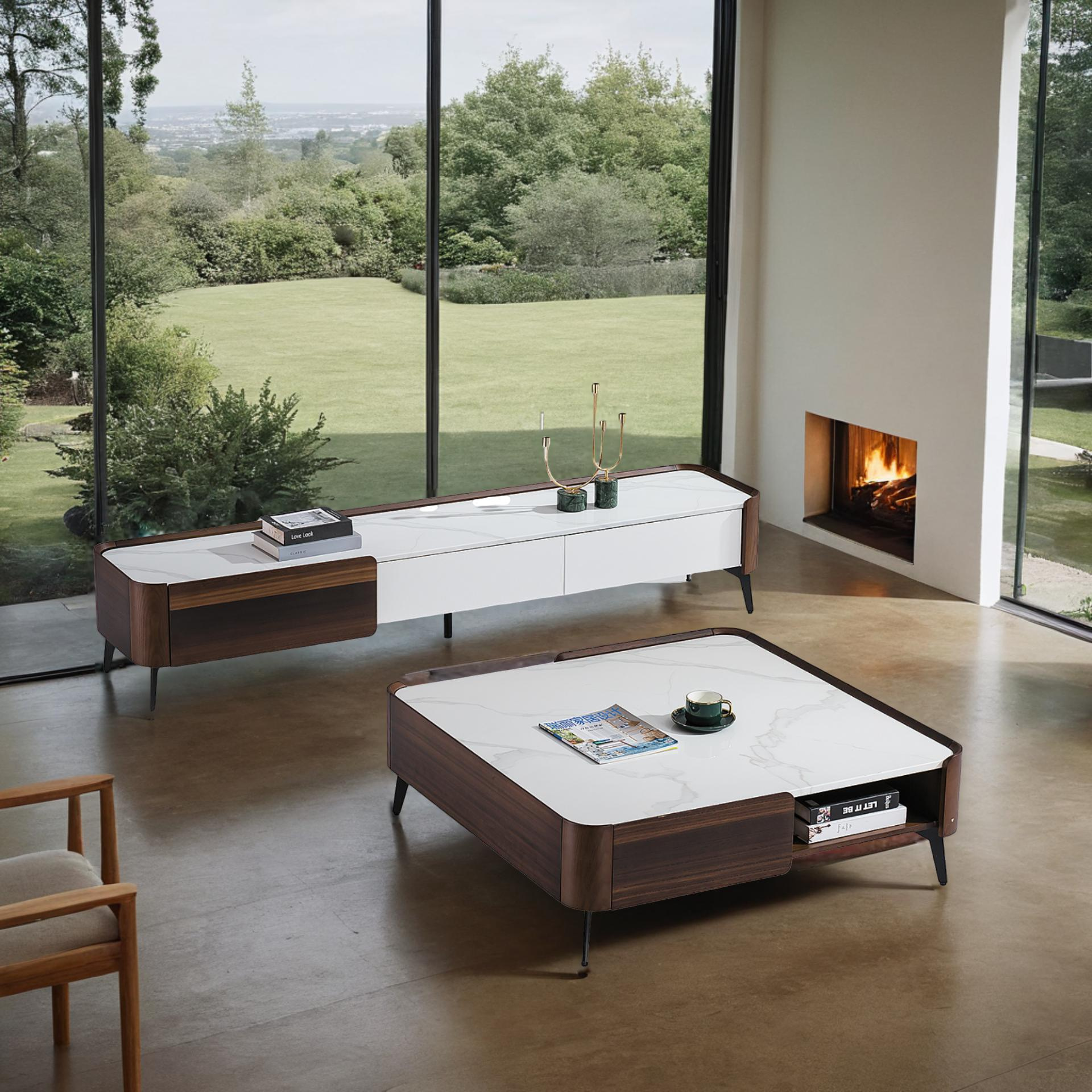 Designer Couchtisch und TV Board Jessen