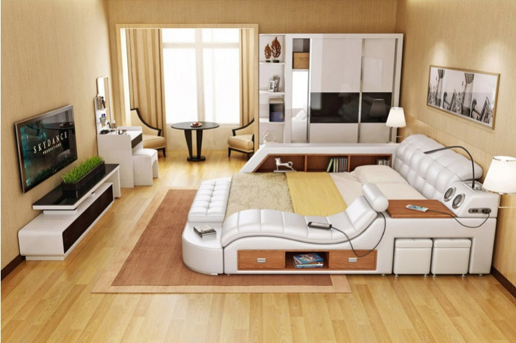 Doppelbett Grau Snowfall