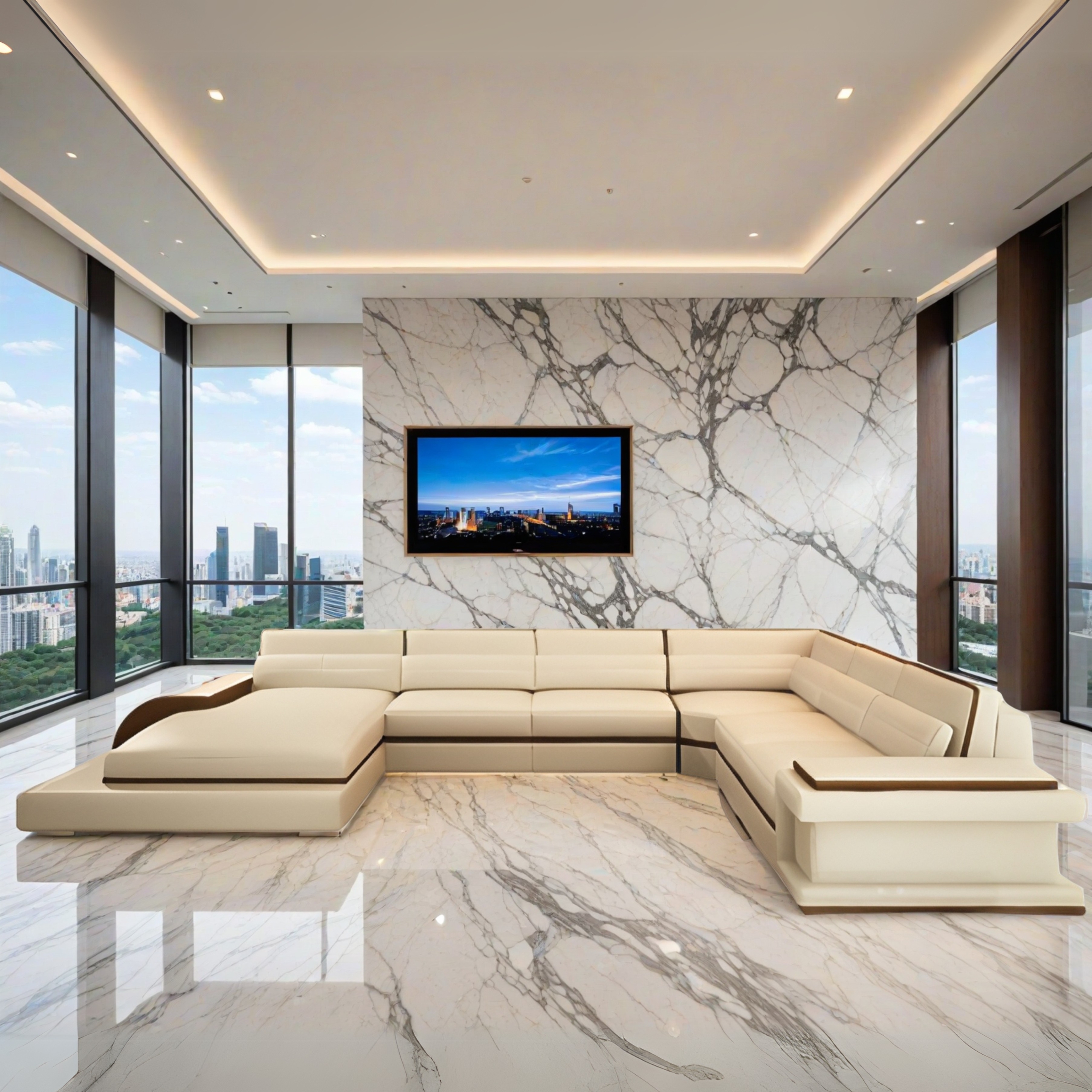Sofa Sevilla -  Wohnlandschaft U-form