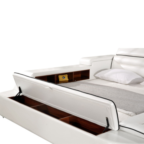 Doppelbett Grau Sevara
