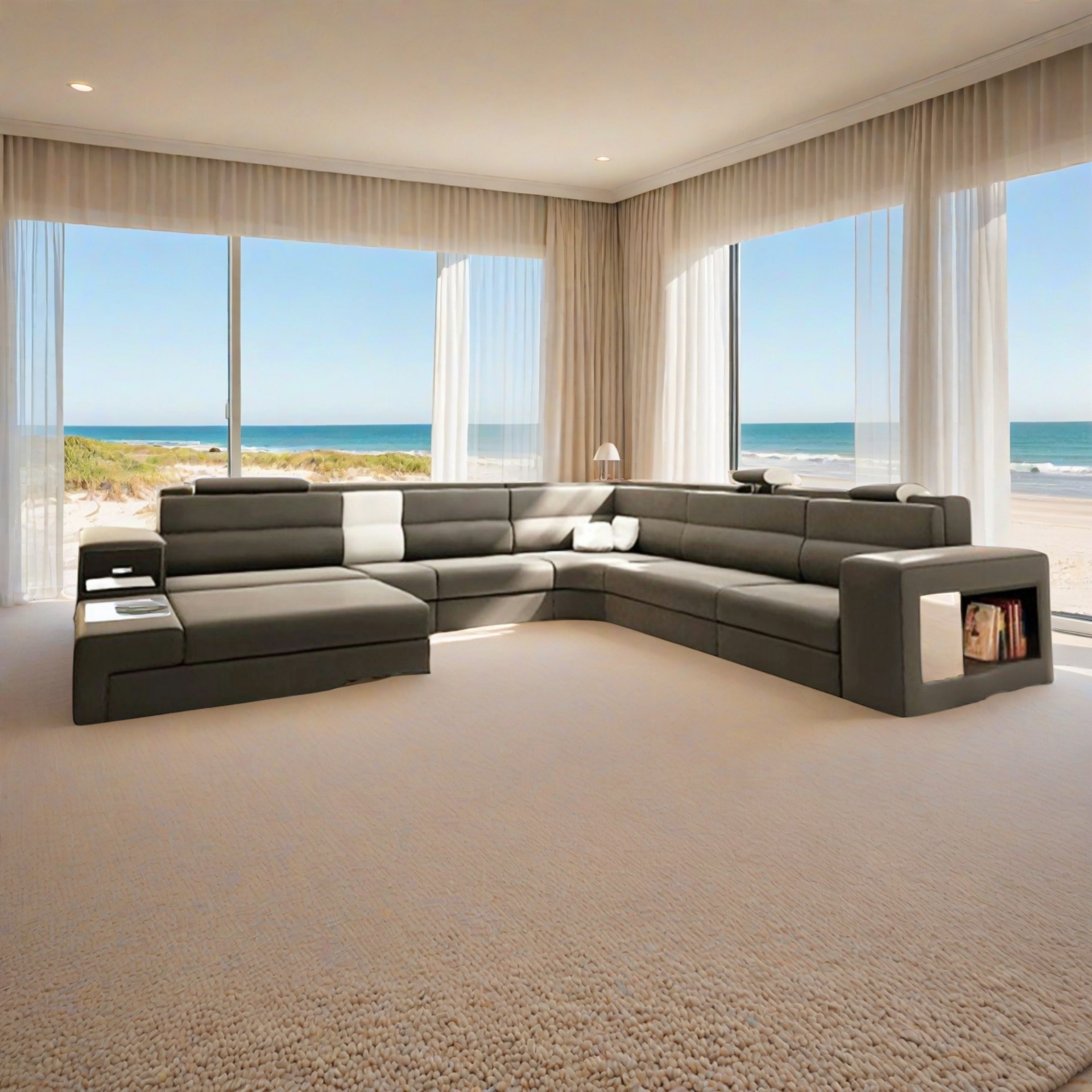 Sofa Berlin - Wohnlandschaft U-form