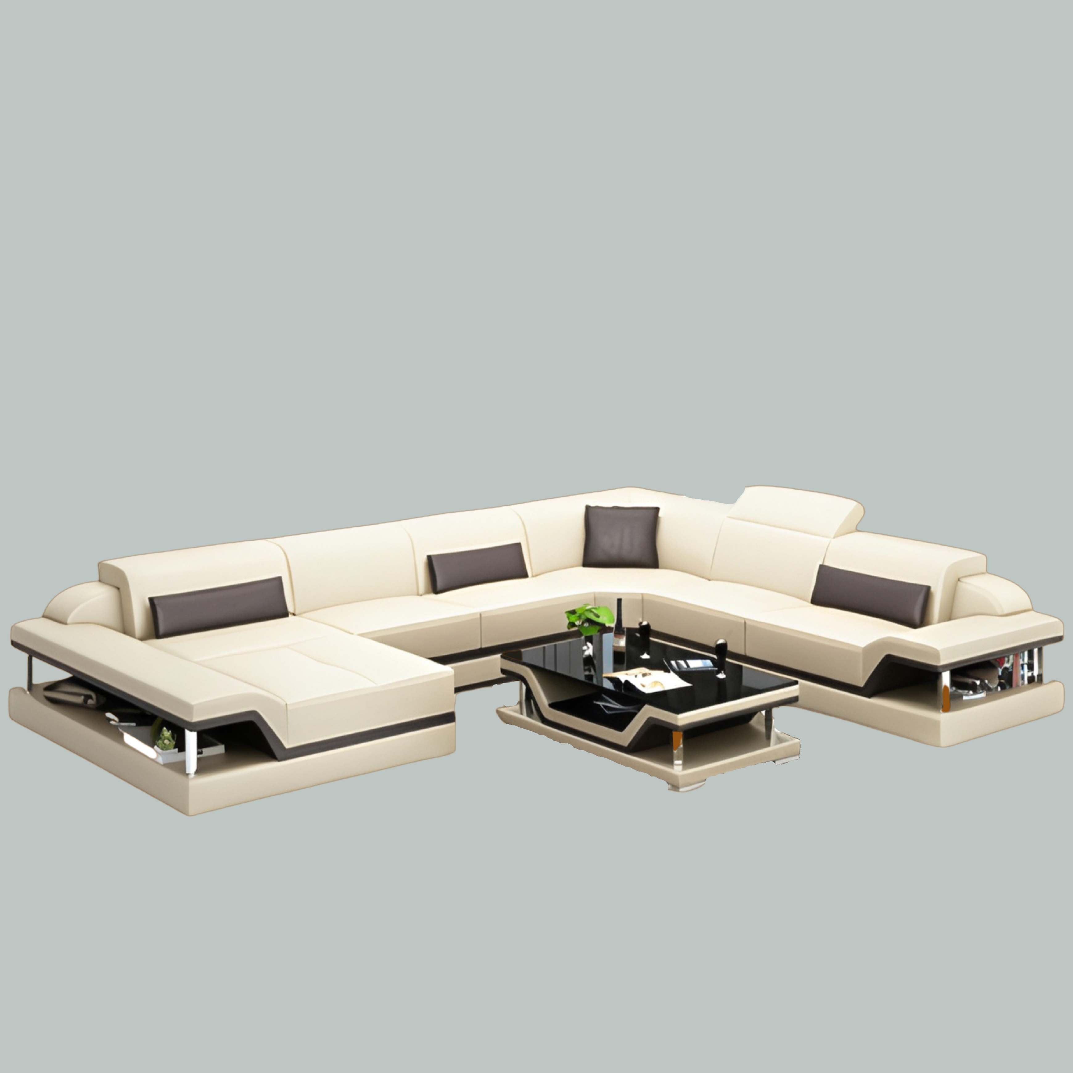 Sofa Dresden -  Wohnlandschaft U-form