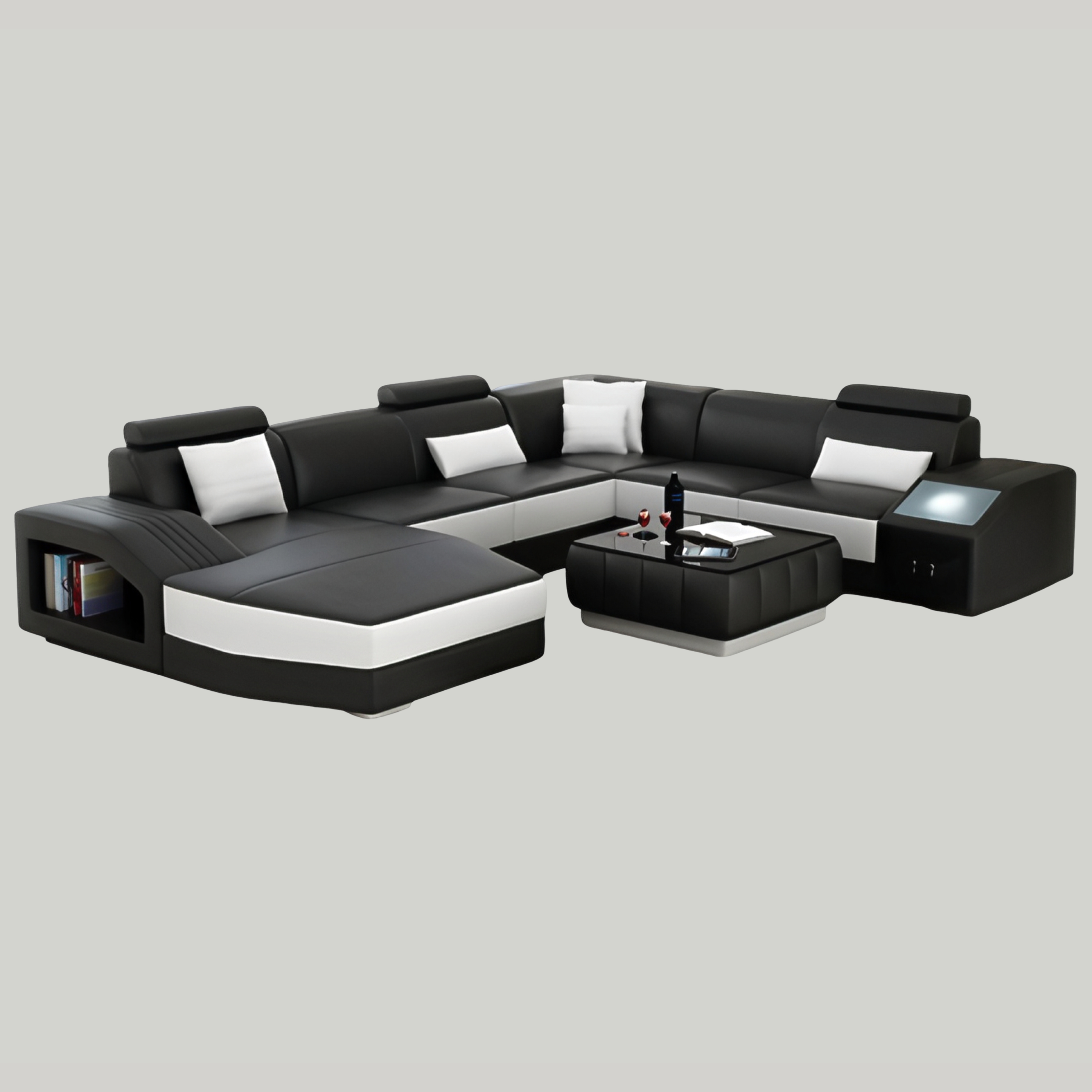 Sofa Kobe - Wohnlandschaft U-form