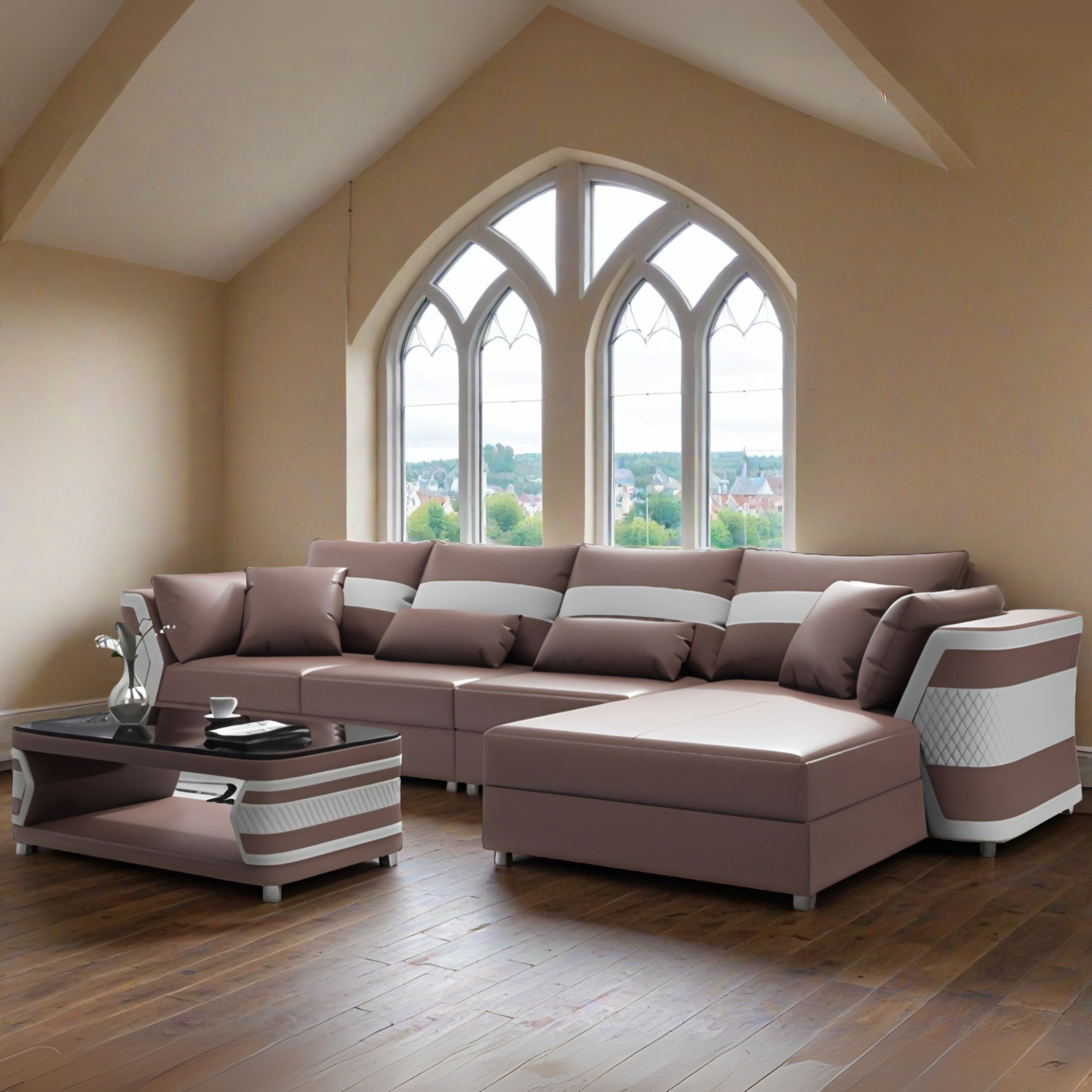 Sofa Canapé en L Talinn - L-Form