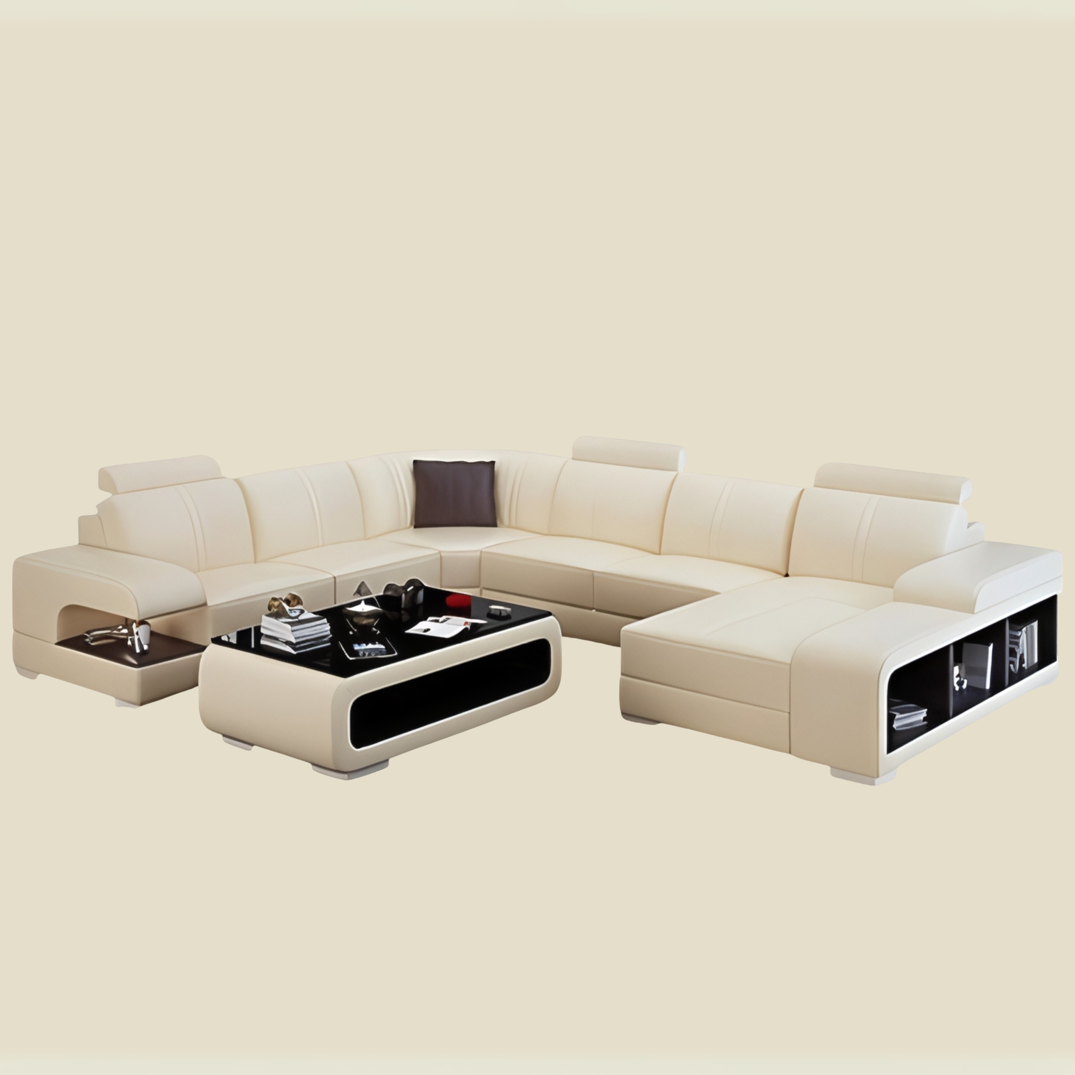 Sofa Aalborg -  Wohnlandschaft U-form