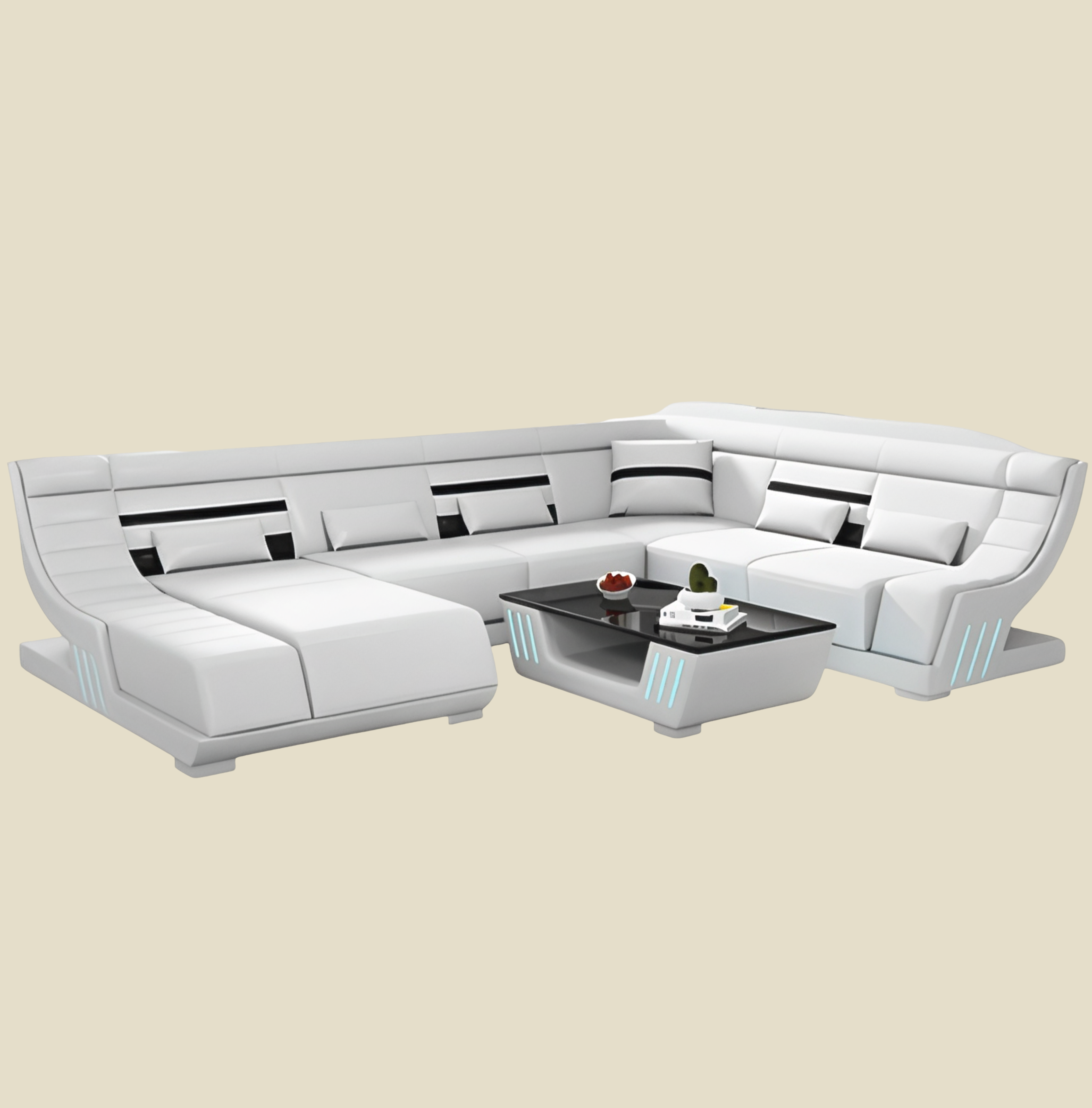  Sofa Osaka -Wohnlandschaft U-form