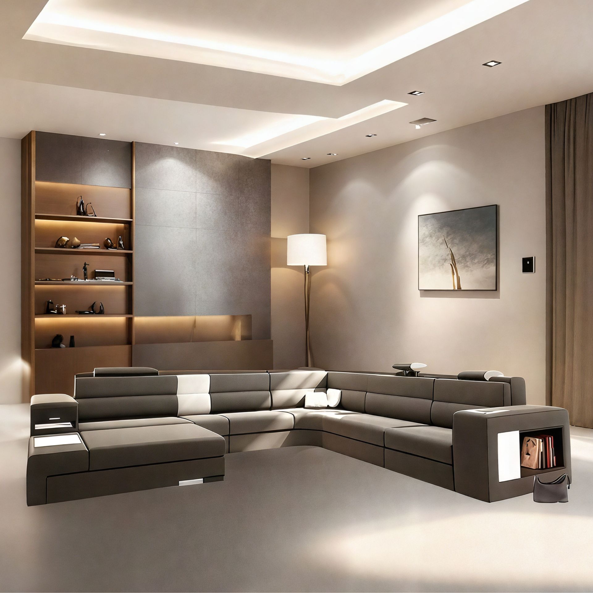 Sofa Berlin - Wohnlandschaft U-form