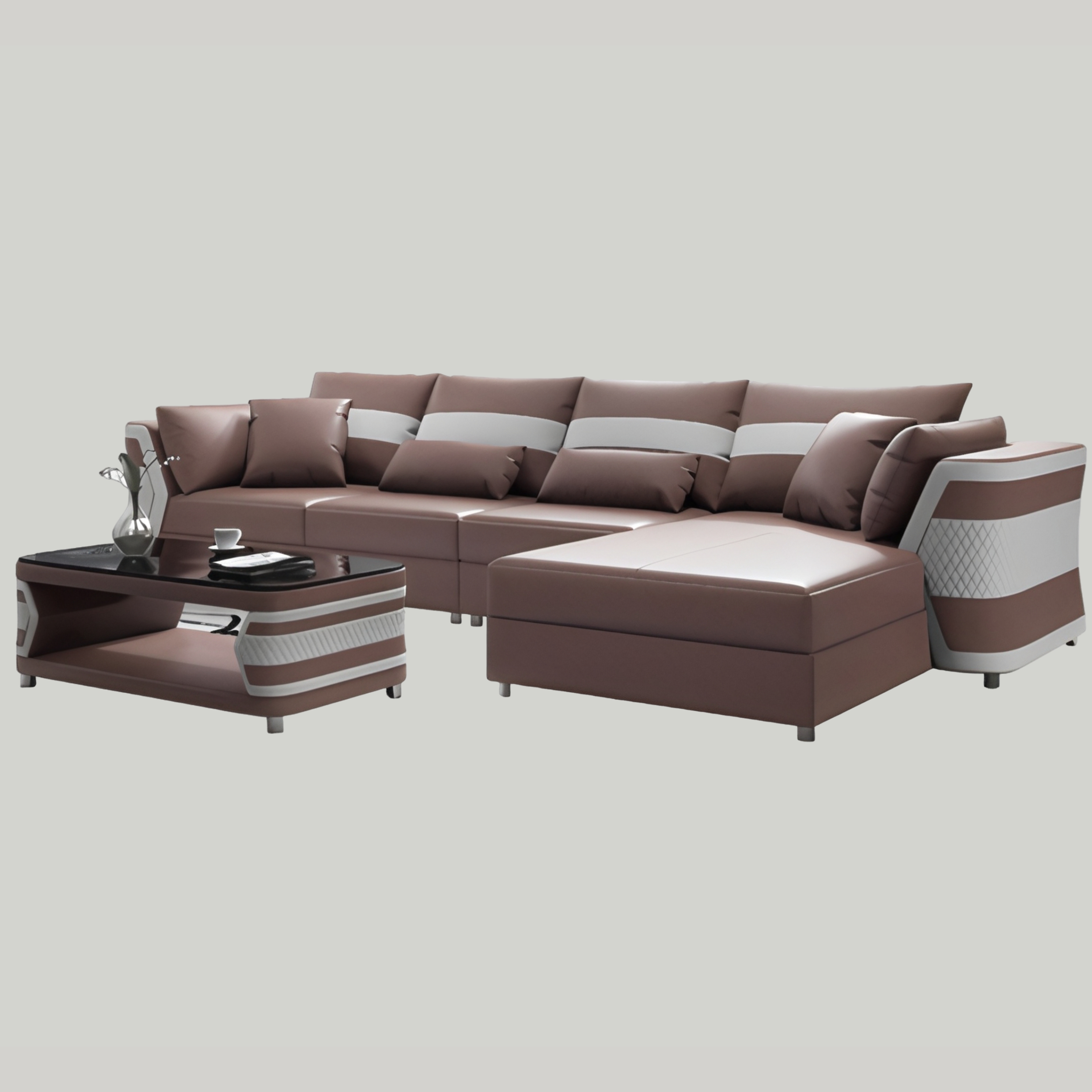 Sofa Canapé en L Talinn - L-Form